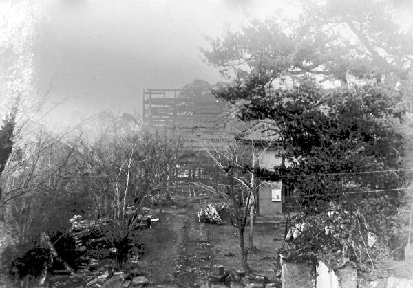 Demolition work along Nishi Sando during the Great Showa Reconstruction (1932–1941) 2