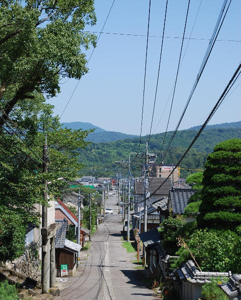 整備前の勅委街道