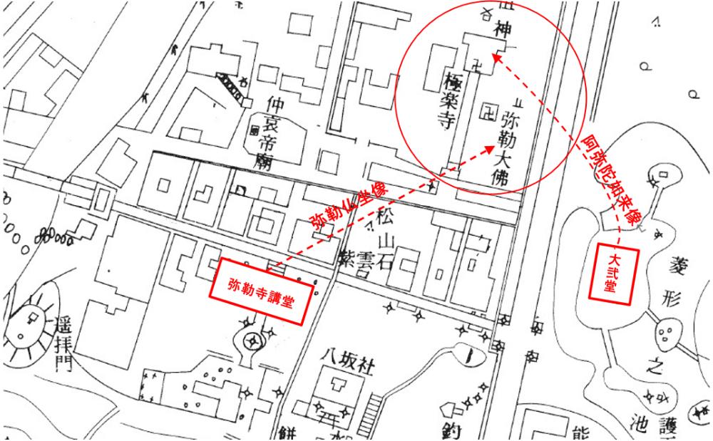 昭和初期「宇佐神宮境内図」