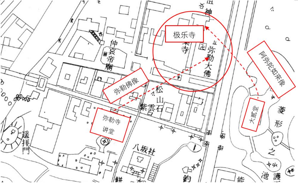 宇佐神宫周边地图 (二十世纪早期)