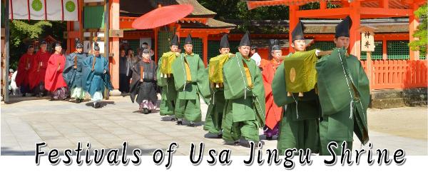 Festivals of Usa Jingu Shrine