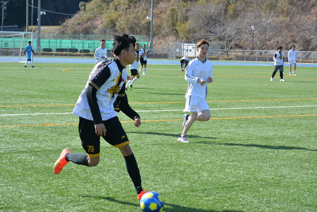 サッカーの様子