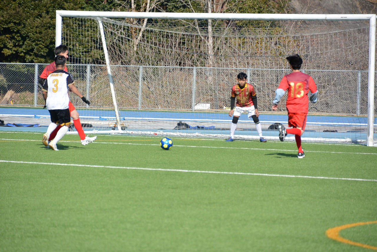 サッカーの様子
