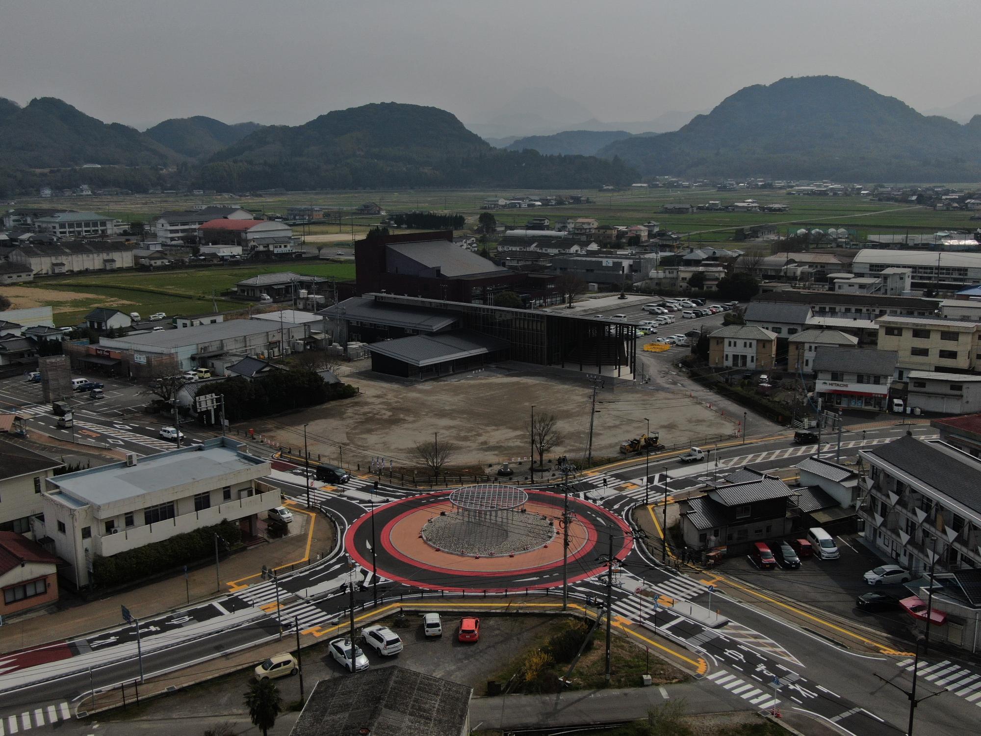 ラウンドアバウト全景