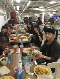夕食