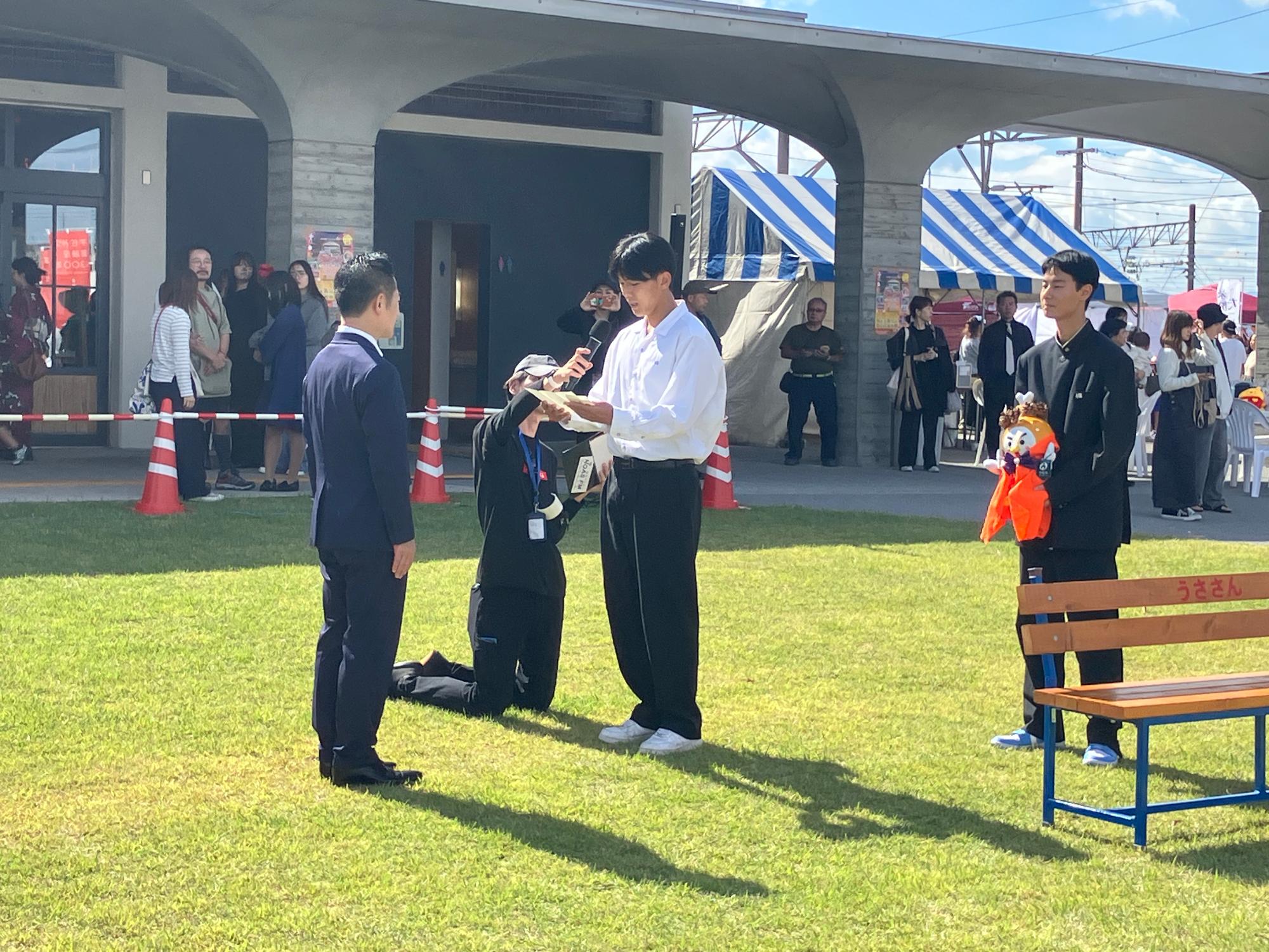 電車でハロウィン1026