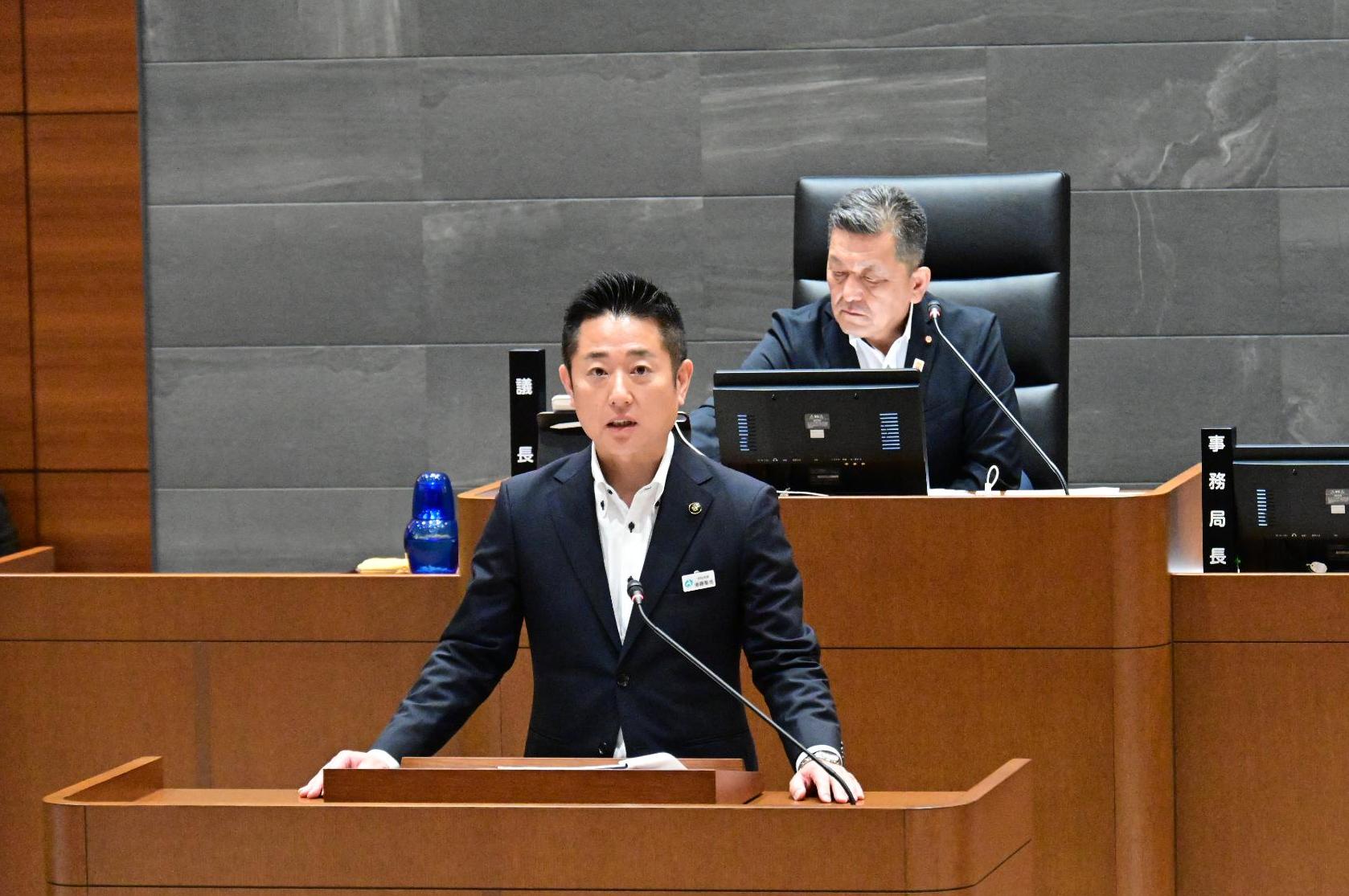 市長所信表明