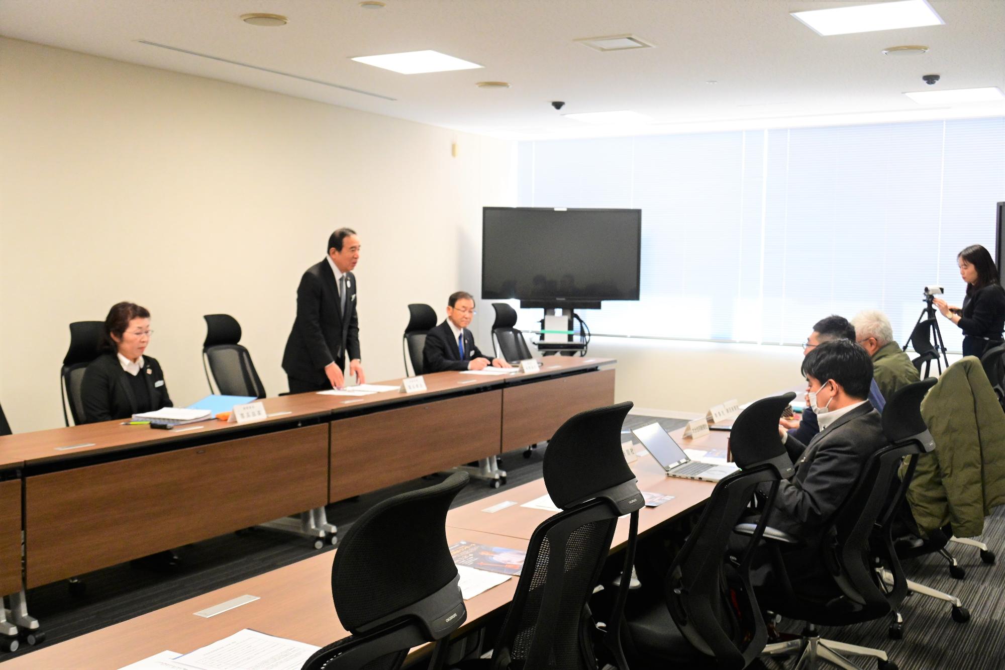 定例記者会見0317
