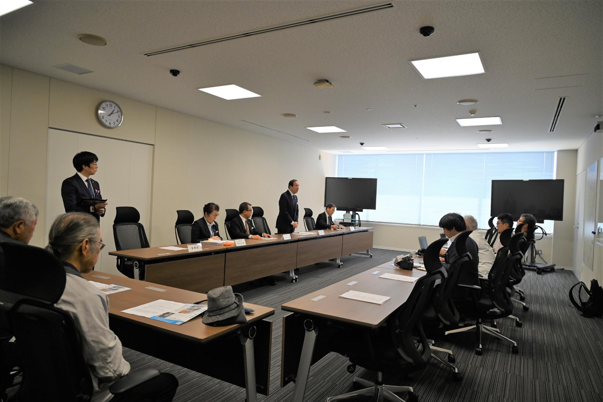 定例記者会見1025