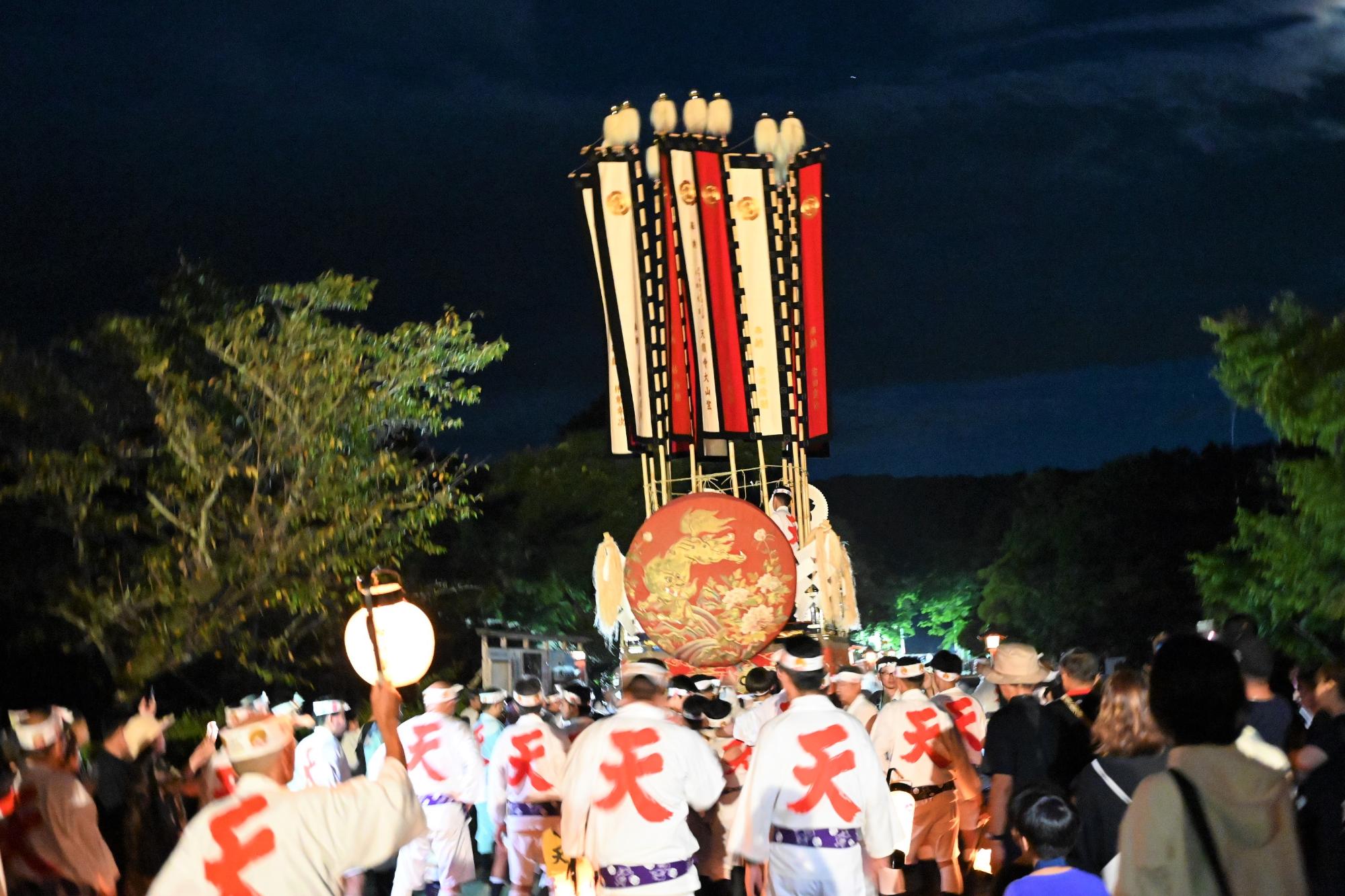 天籟寺大山笠0928