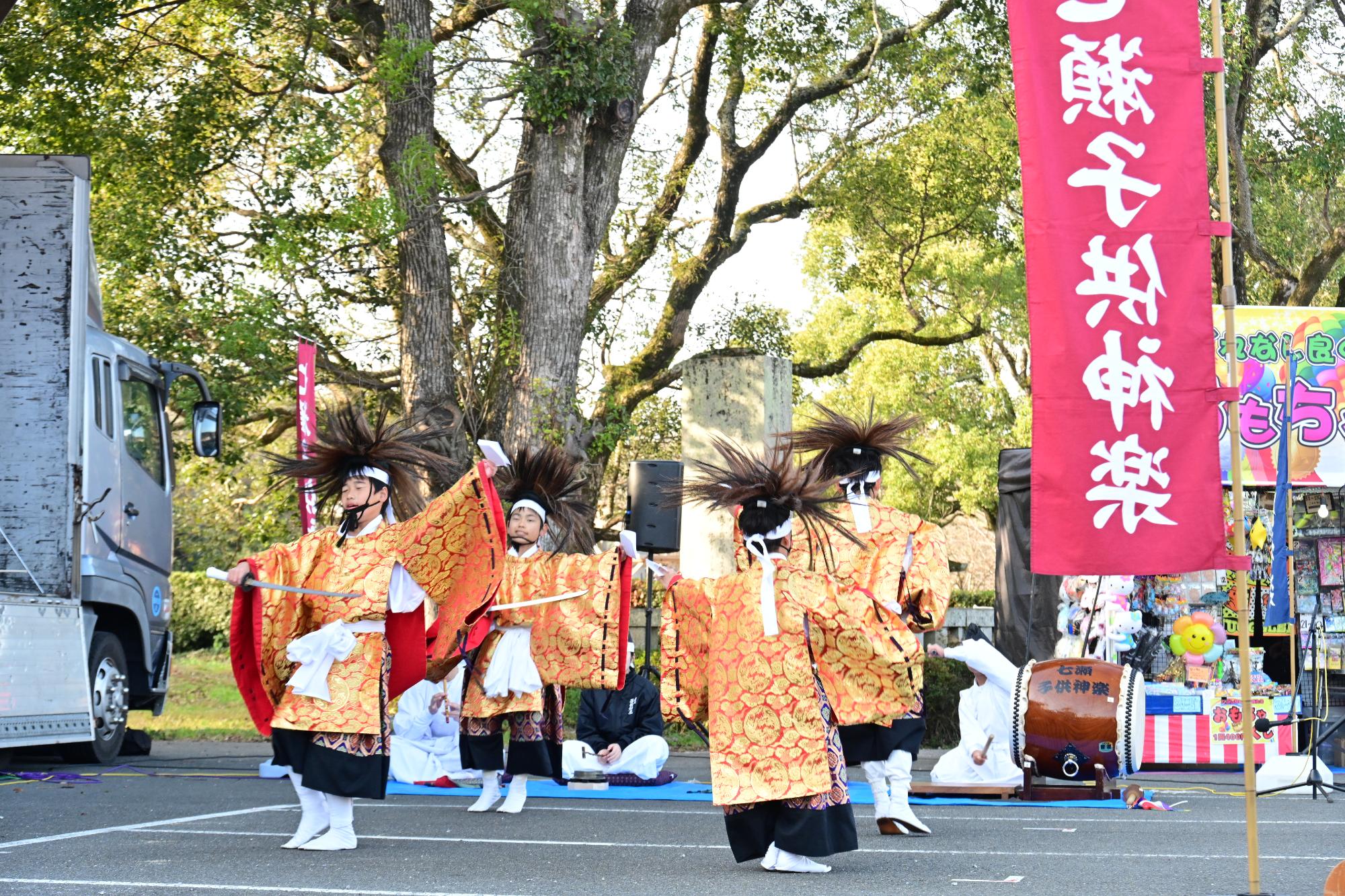 宇佐神宮マラソン神楽1207