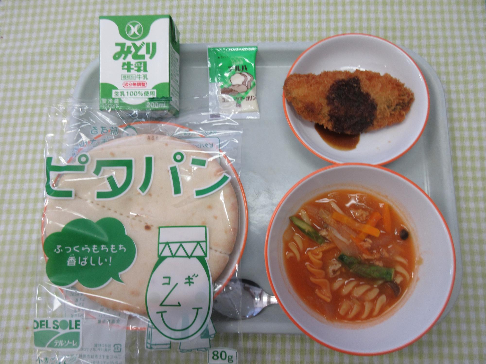 5月28日・29日の給食