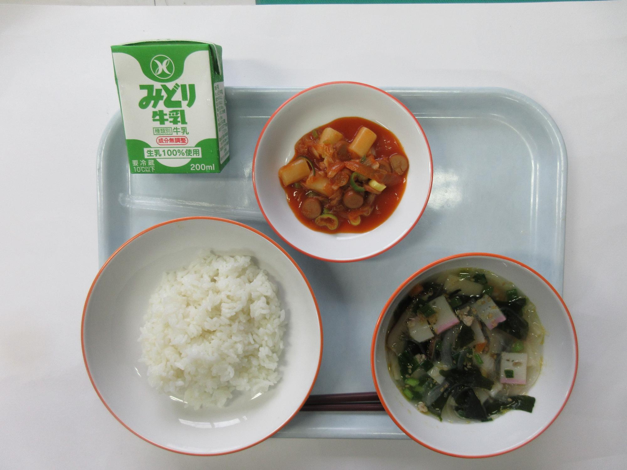 7月14日の給食