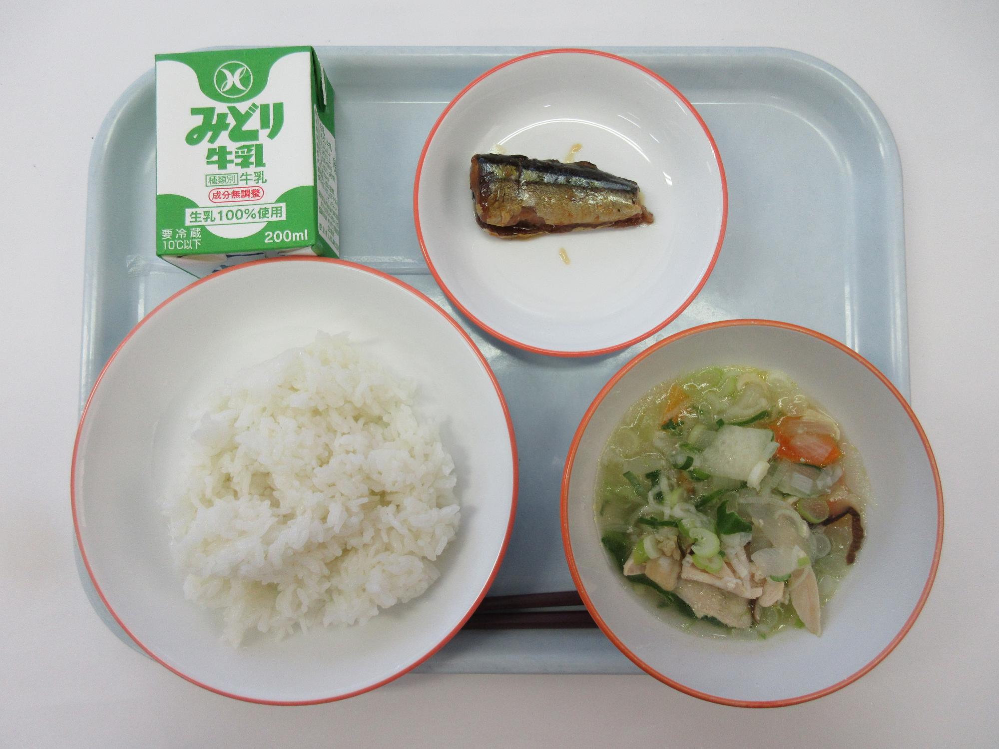 8月31日の給食