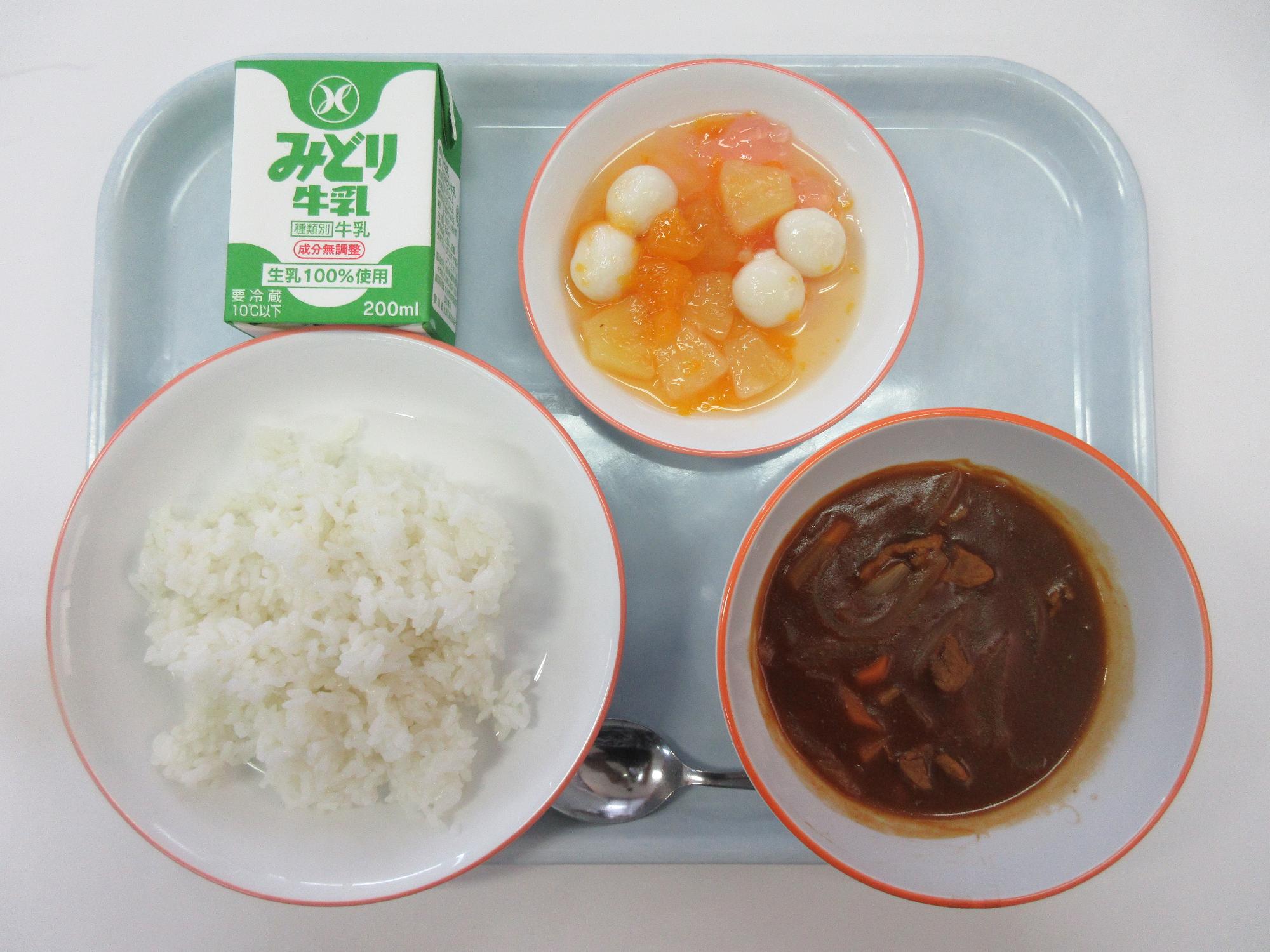 8月25日の給食