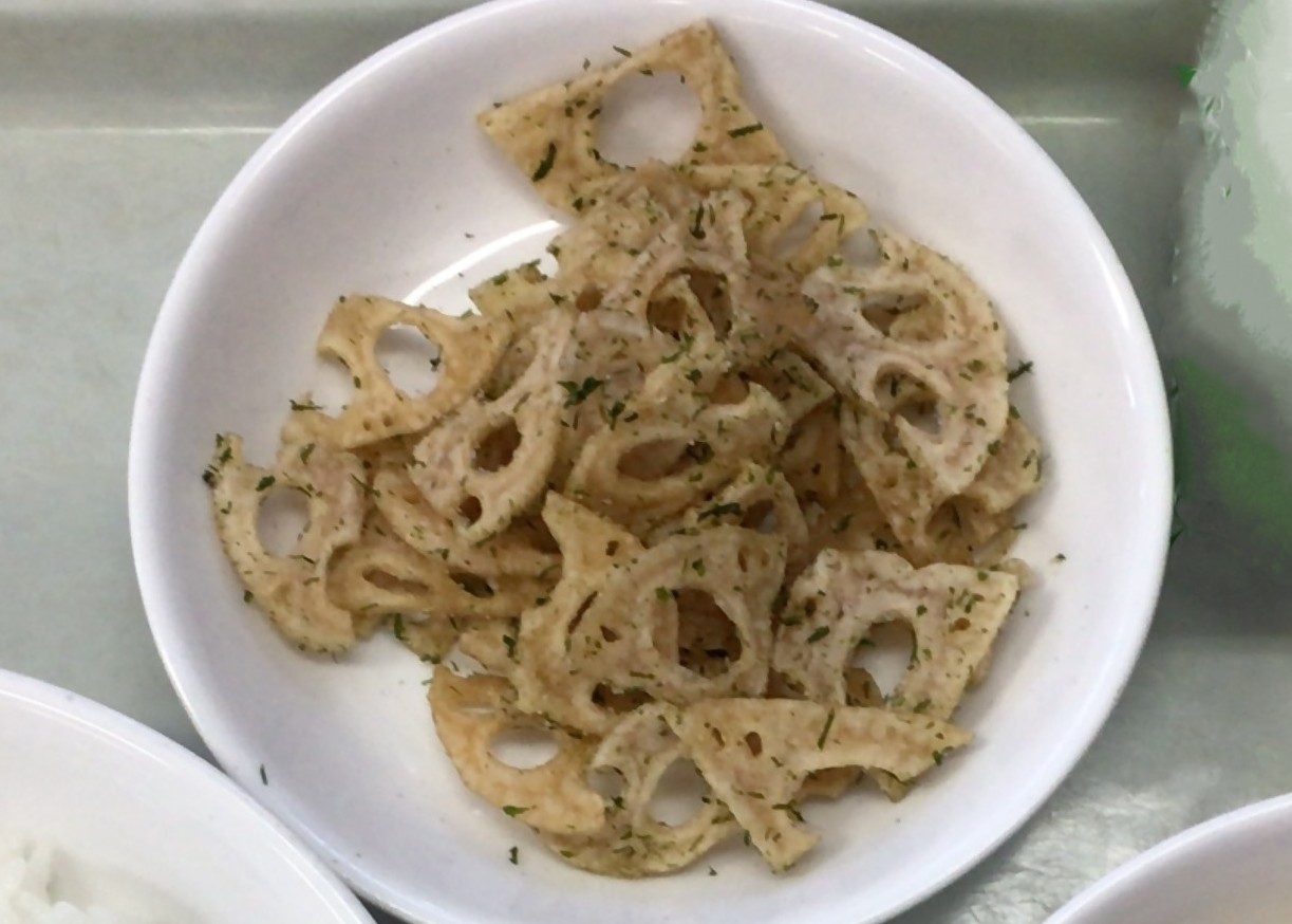 のり塩れんこんチップス