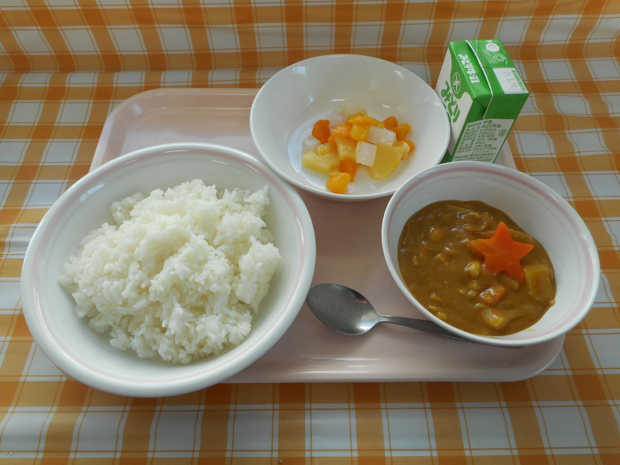 2021年2月10日の給食写真