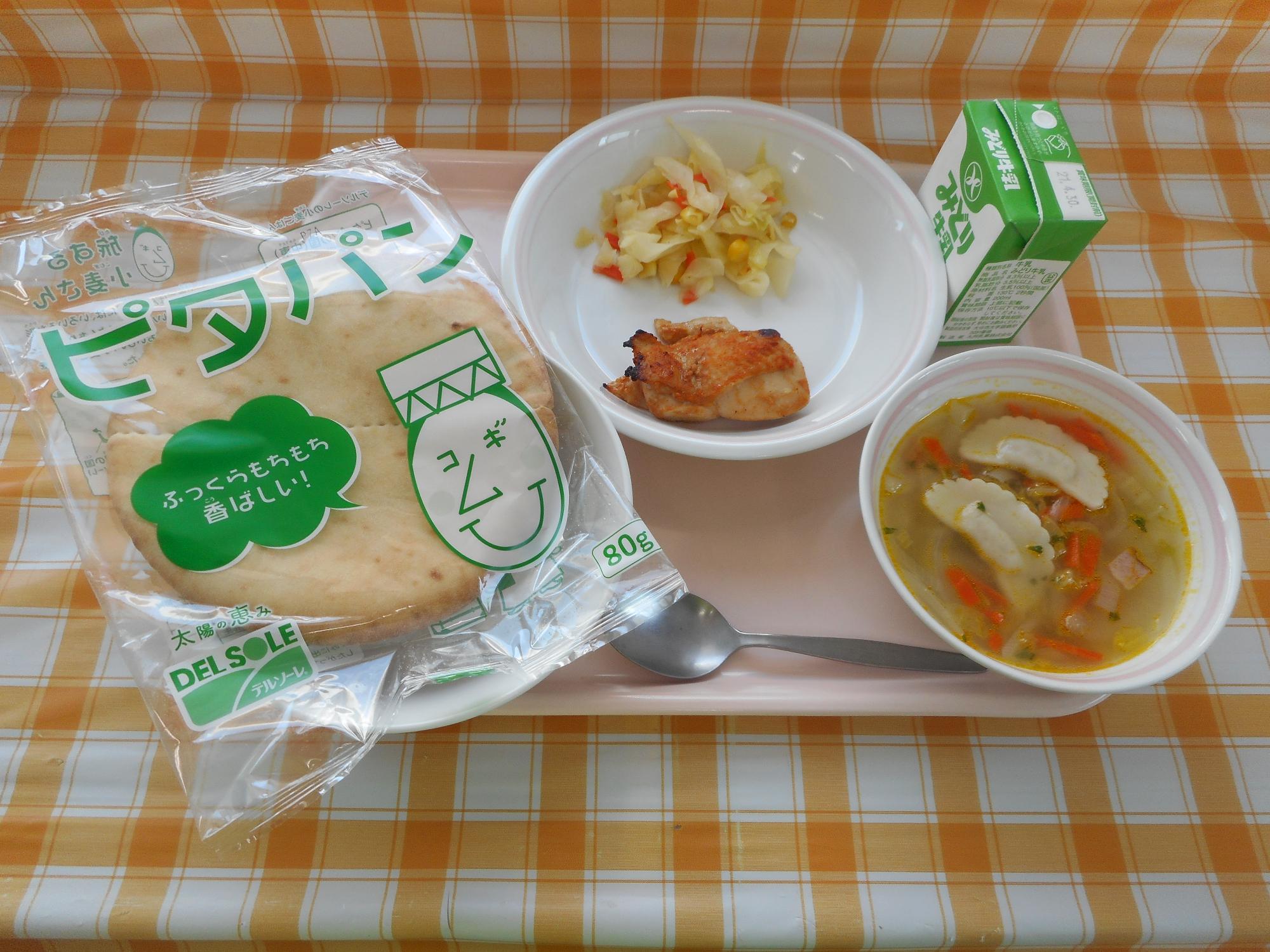2021年4月21日の給食写真