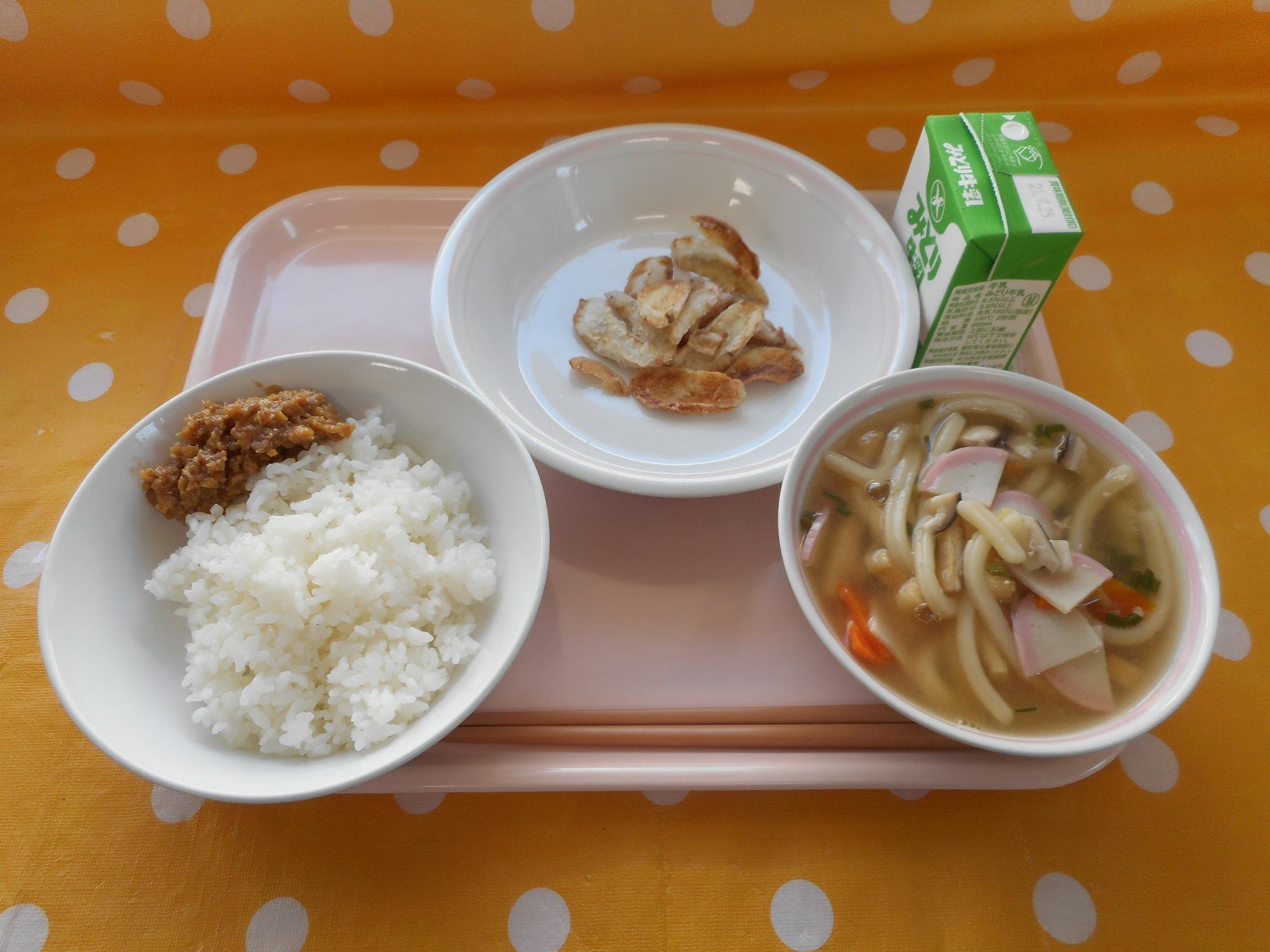 2021年9月16日の給食写真