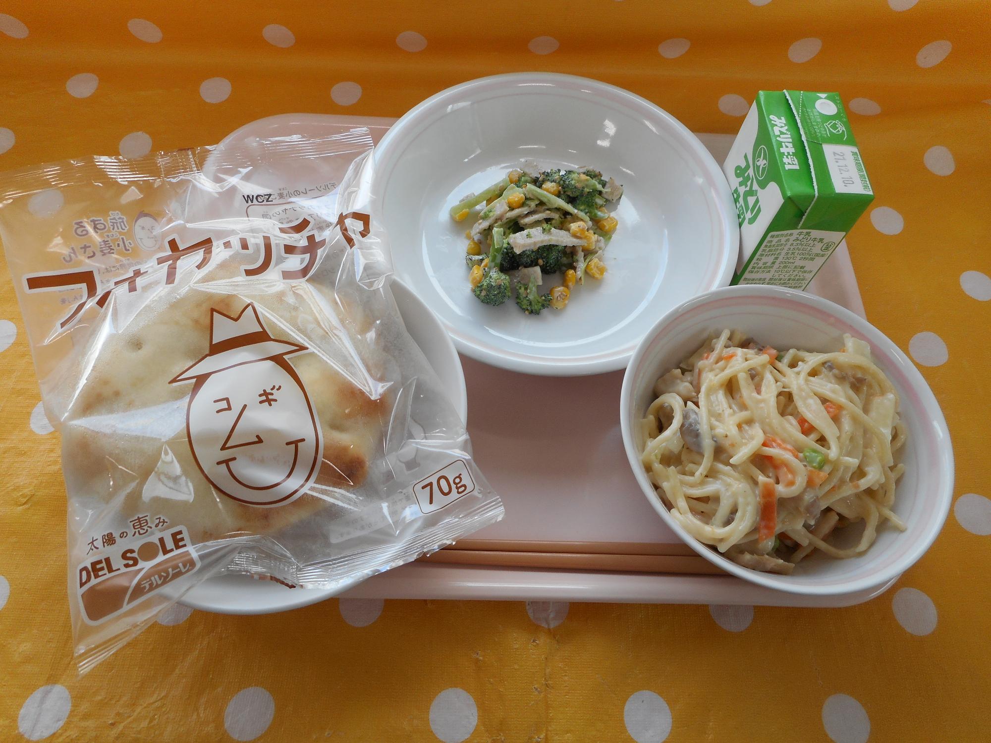 2021年12月1日の給食写真