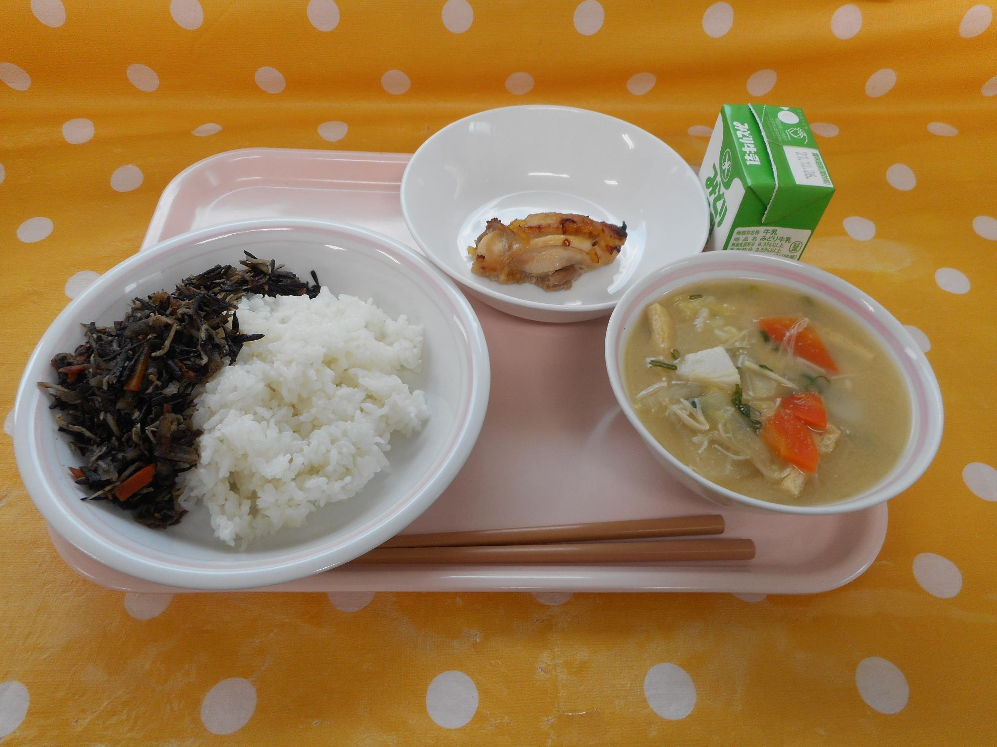 2021年12月17日の給食写真