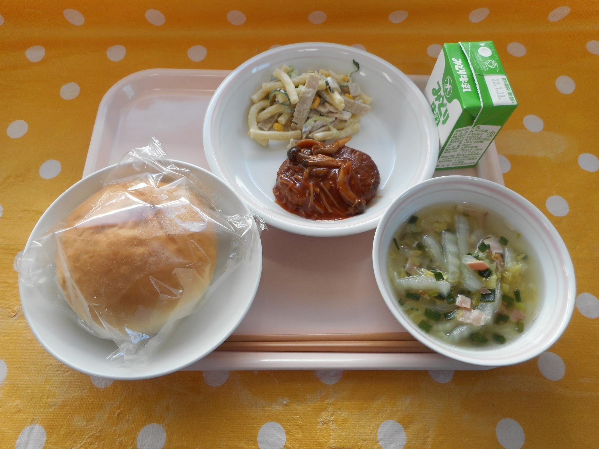 2022年1月19日の給食写真