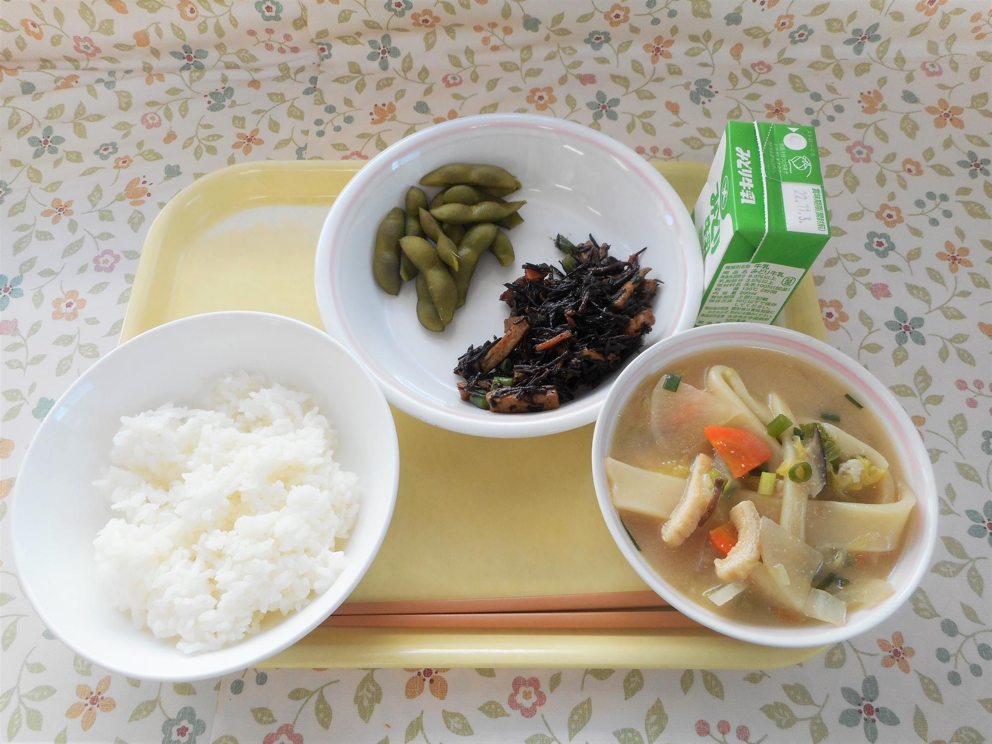 2022年10月25日の給食写真
