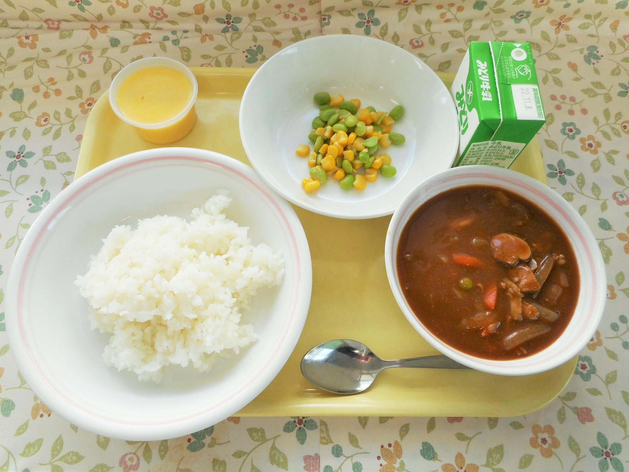 2022年10月31日の給食写真