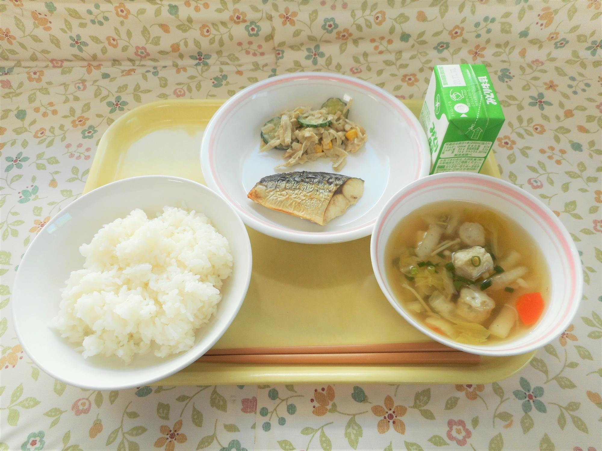 2022年11月2日の給食写真