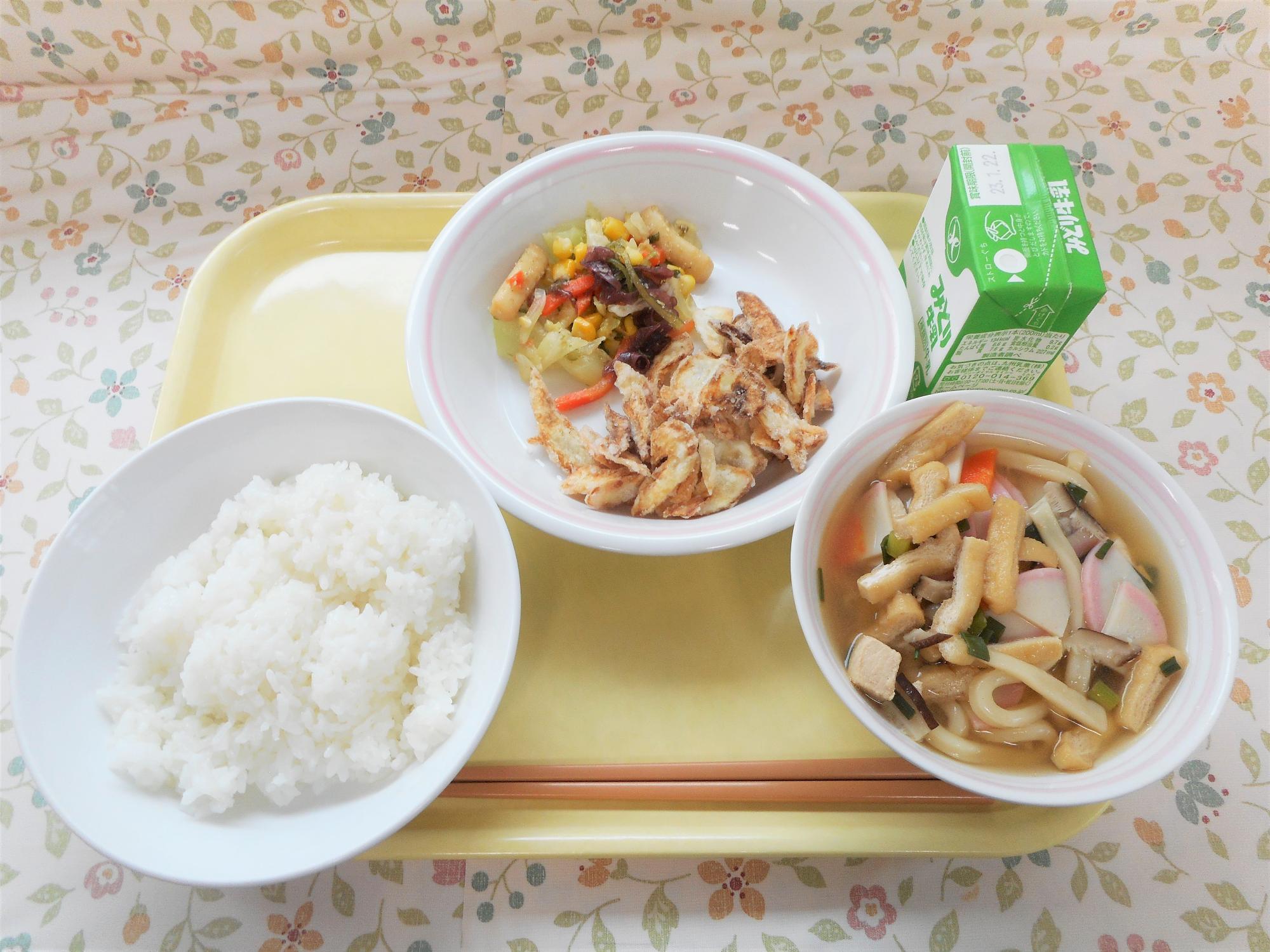 2023年1月13日の給食写真