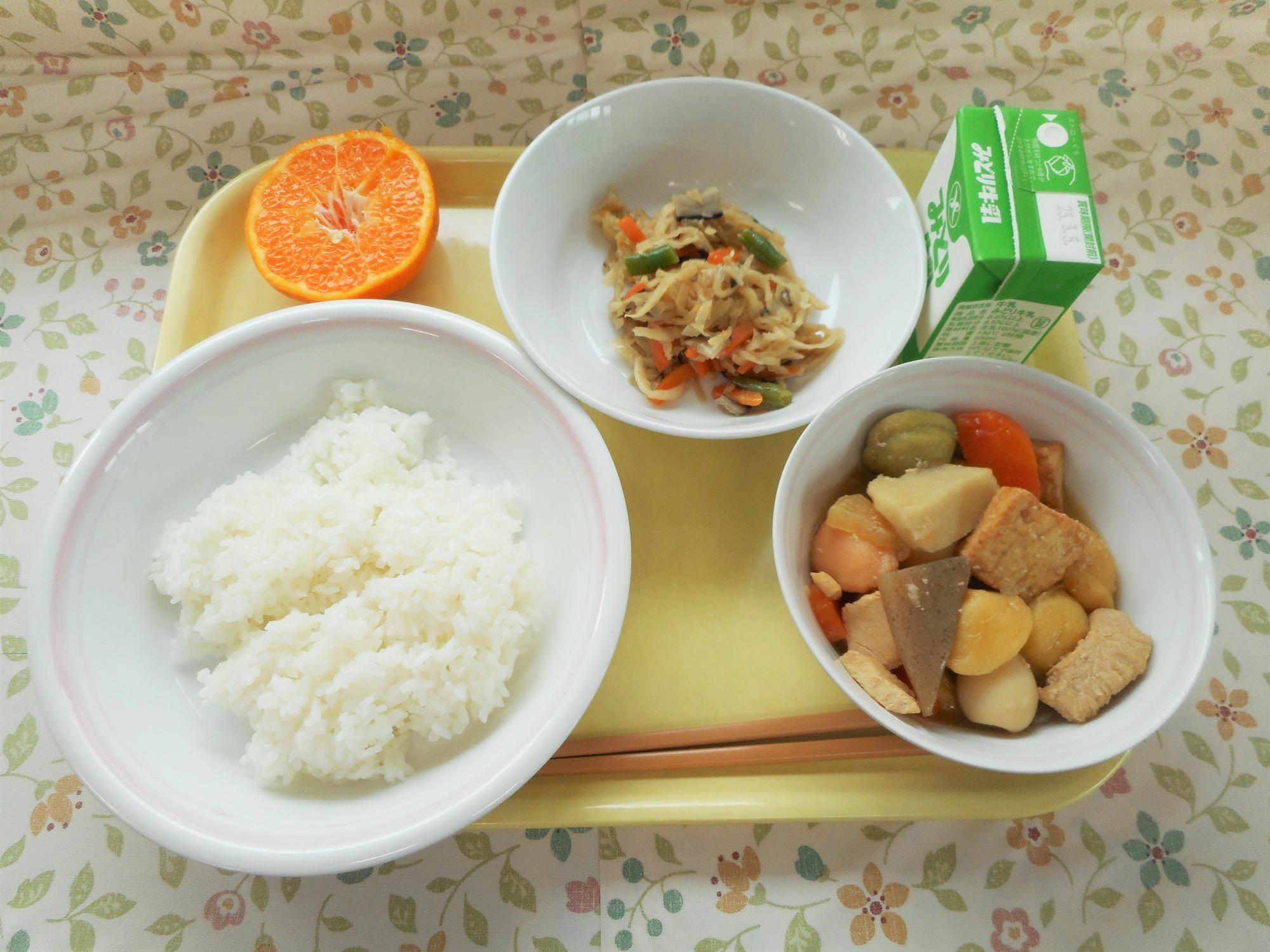 2023年2月24日の給食写真