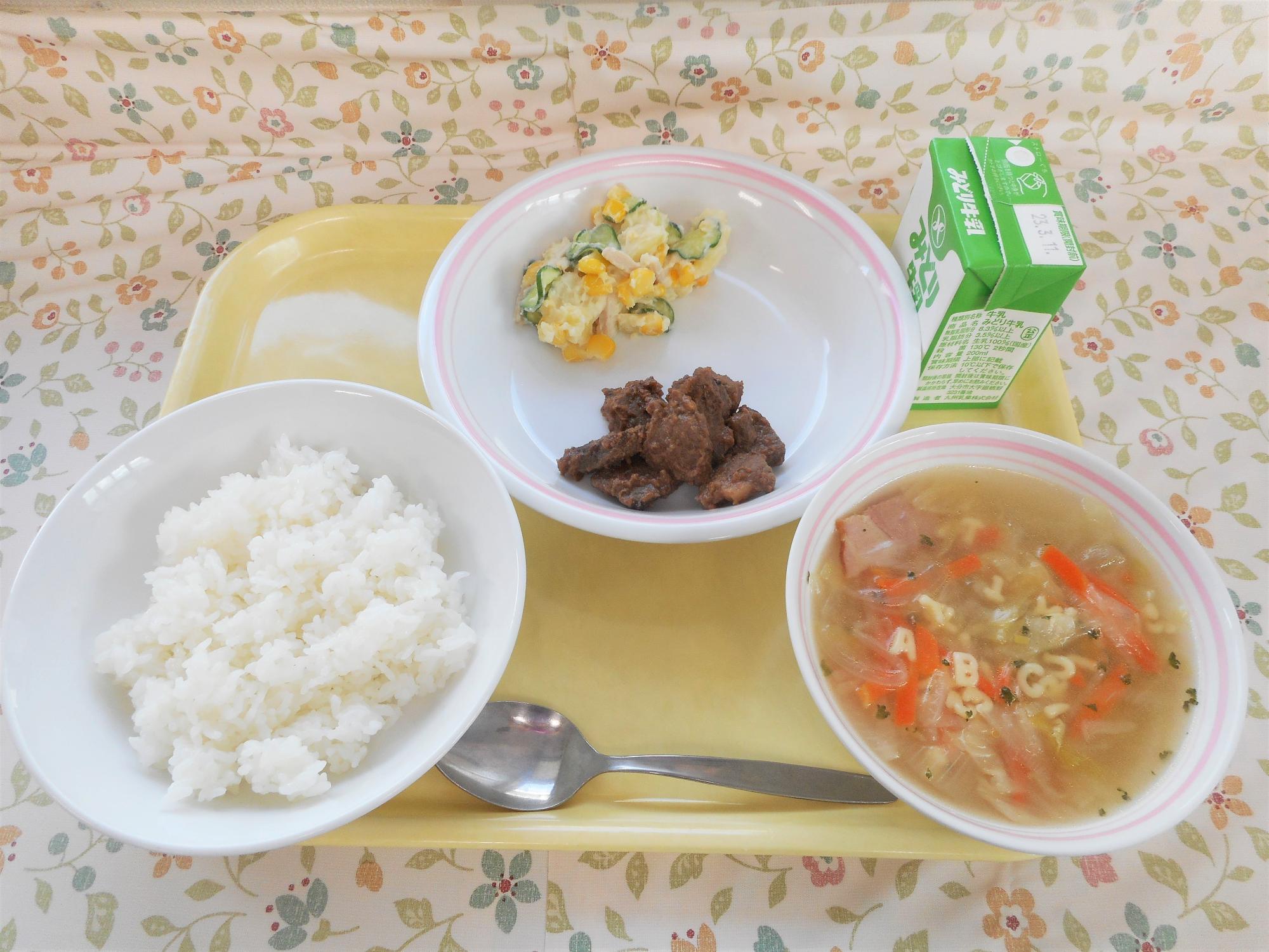 2023年3月2日の給食写真