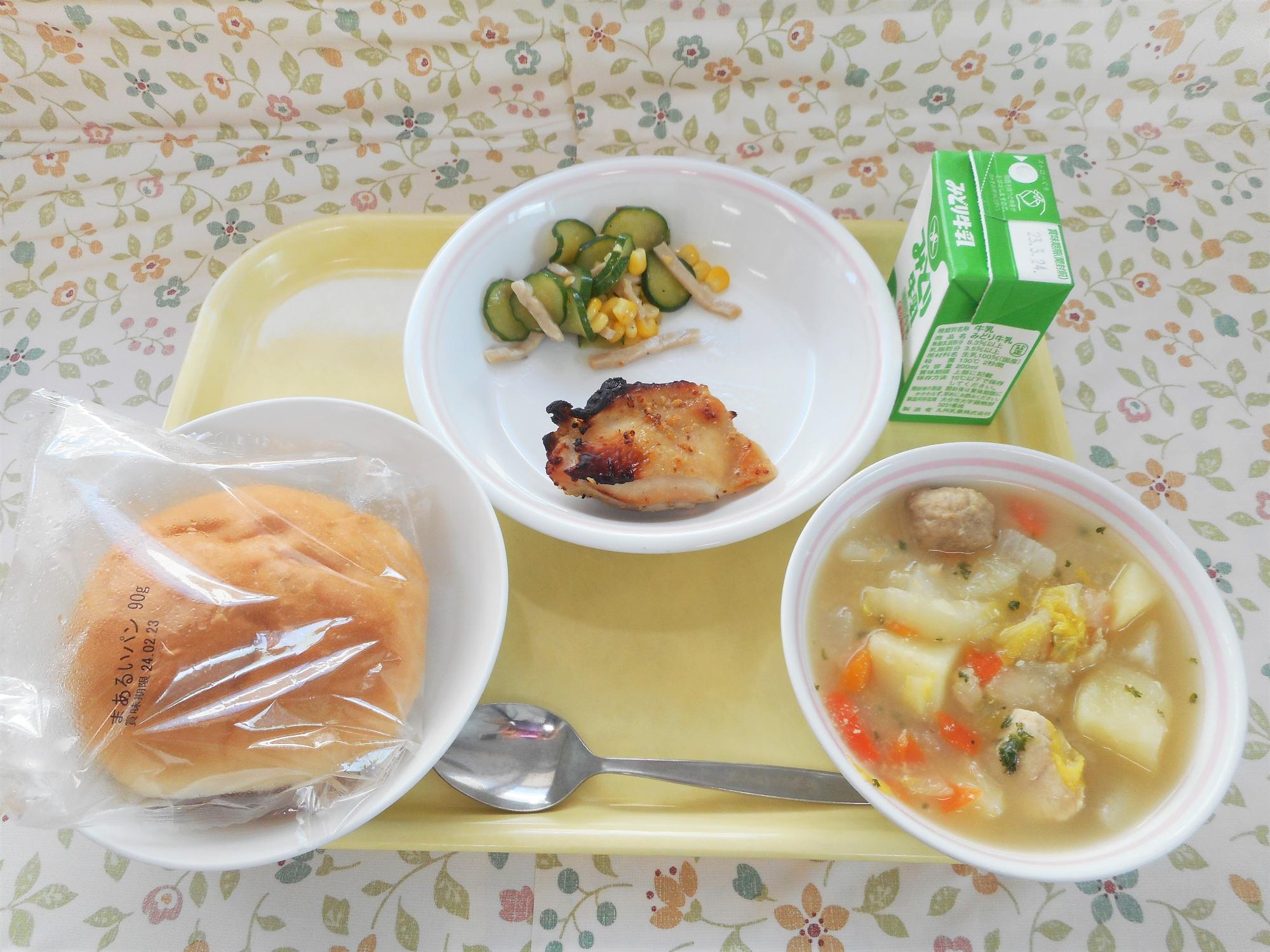 2023年3月15日の給食写真
