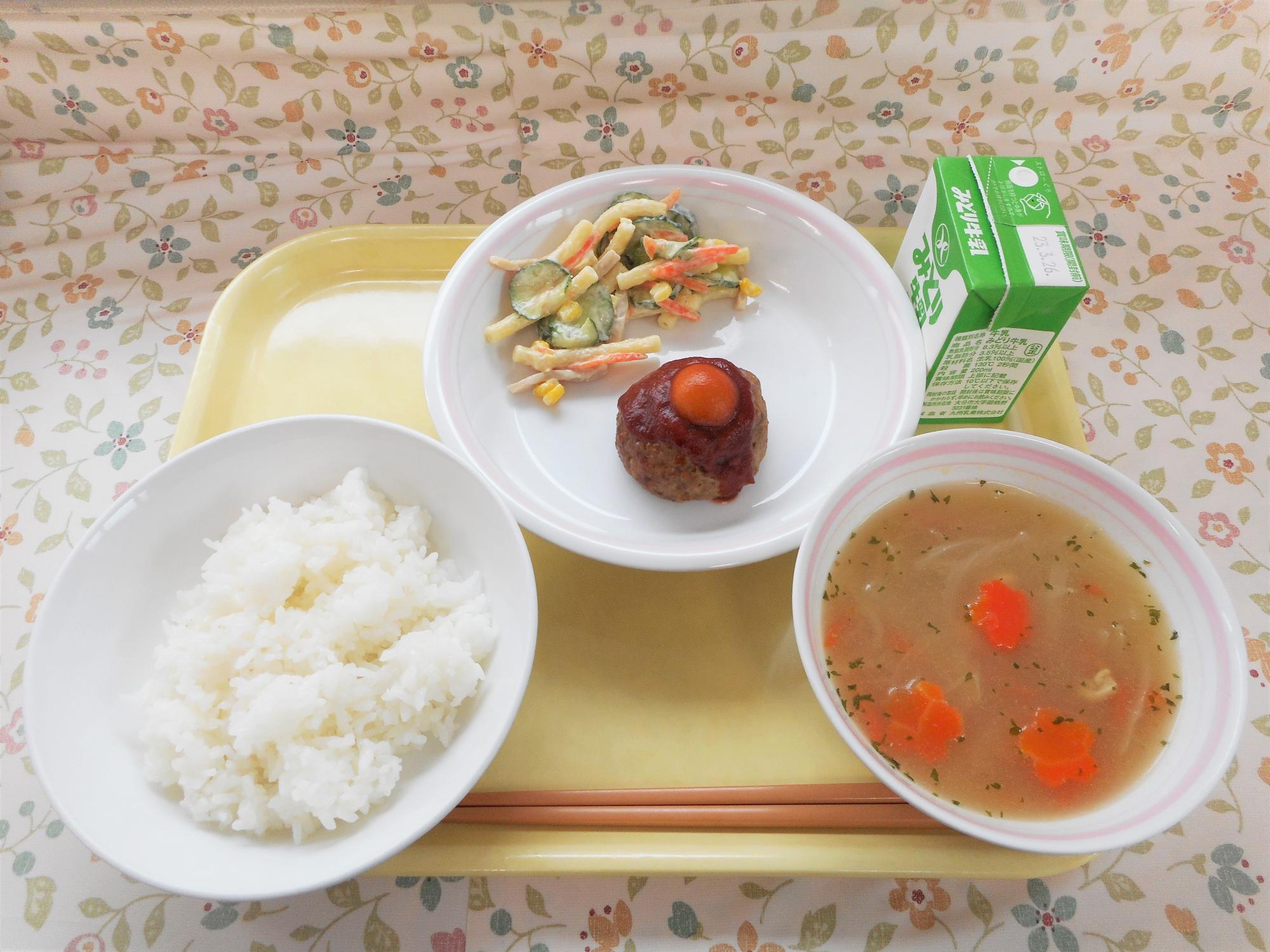 2023年3月17日の給食写真