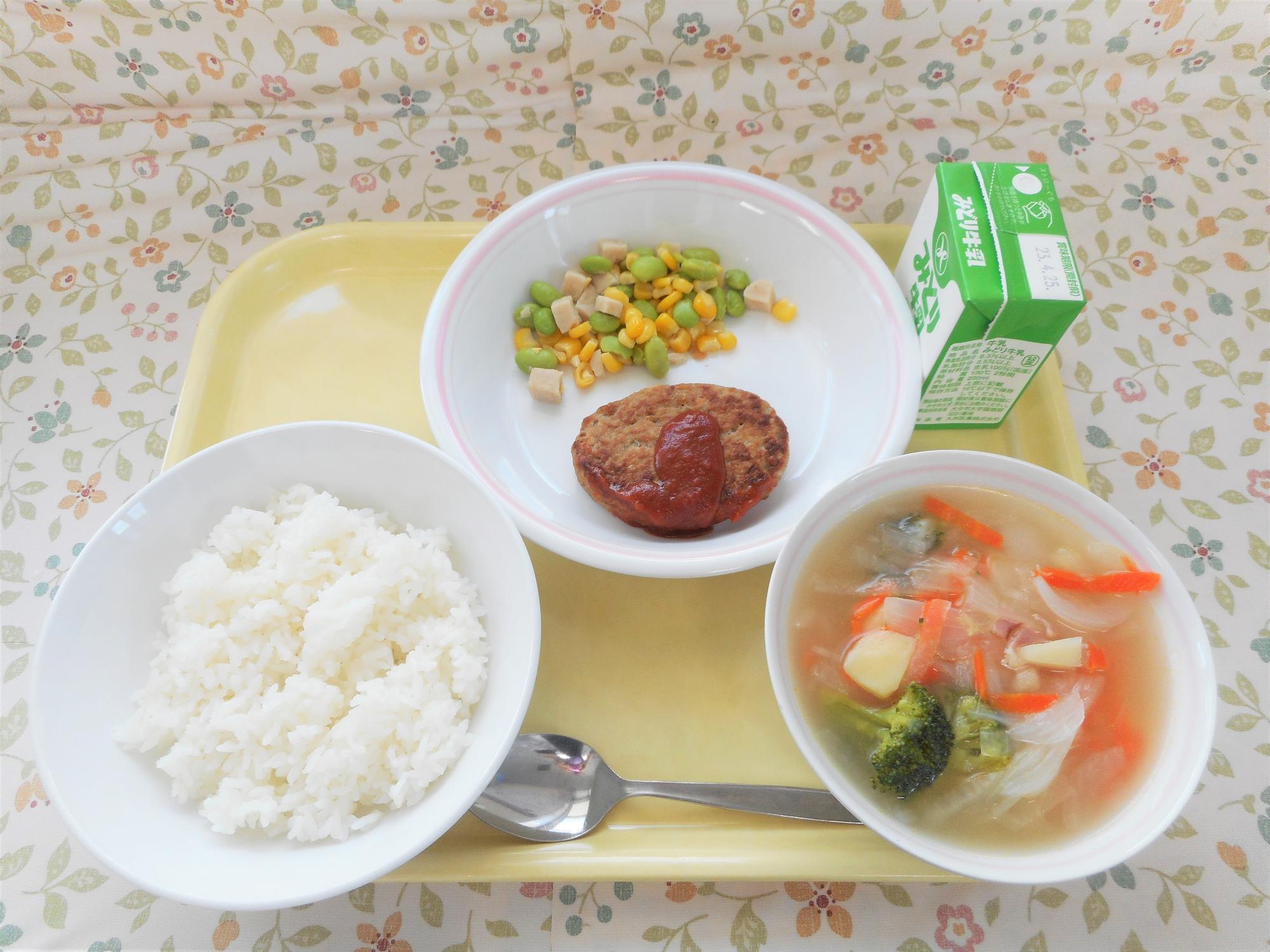 2023年4月17日の給食写真