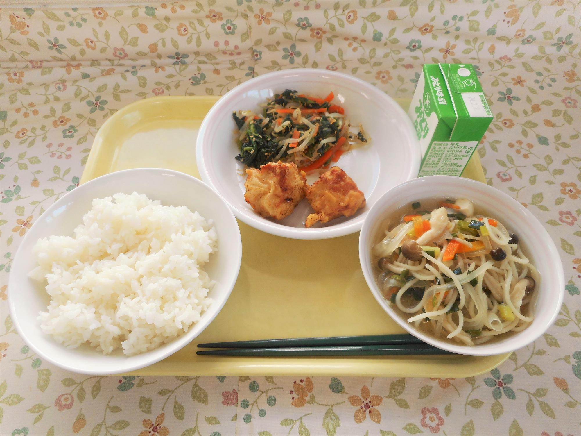 2024年1月25日の給食写真