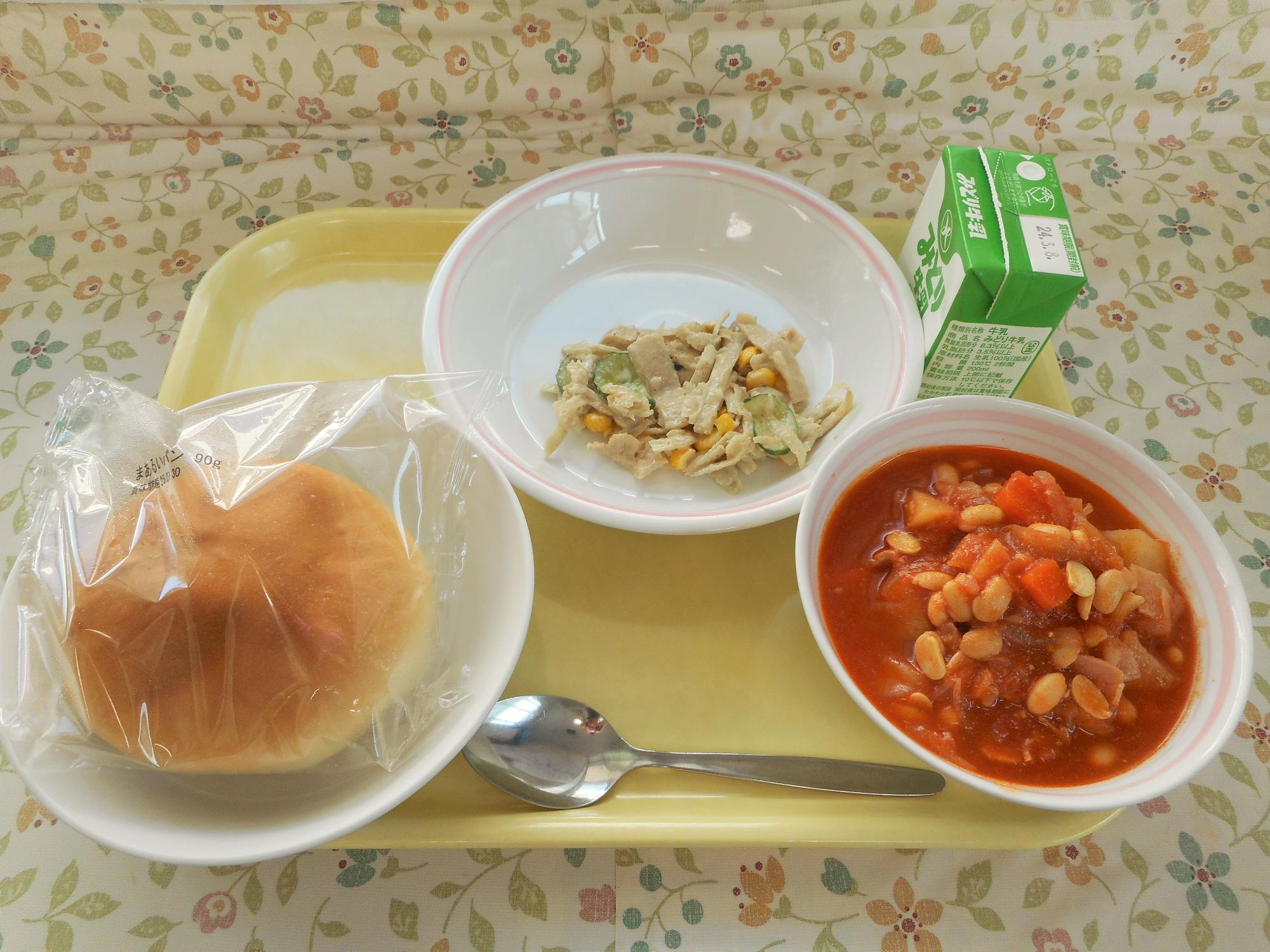2024年2月28日の給食写真
