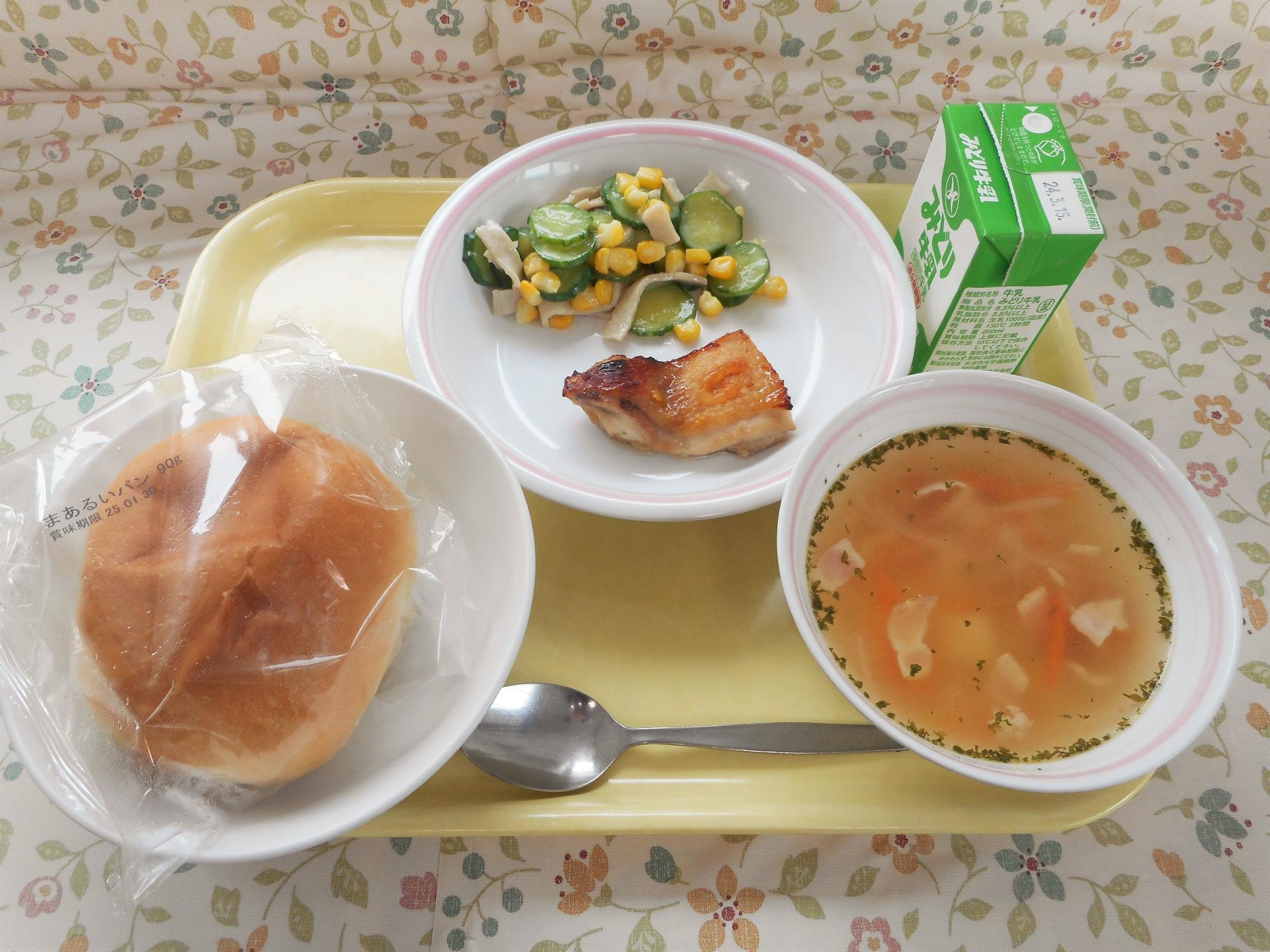 2024年3月6日の給食写真