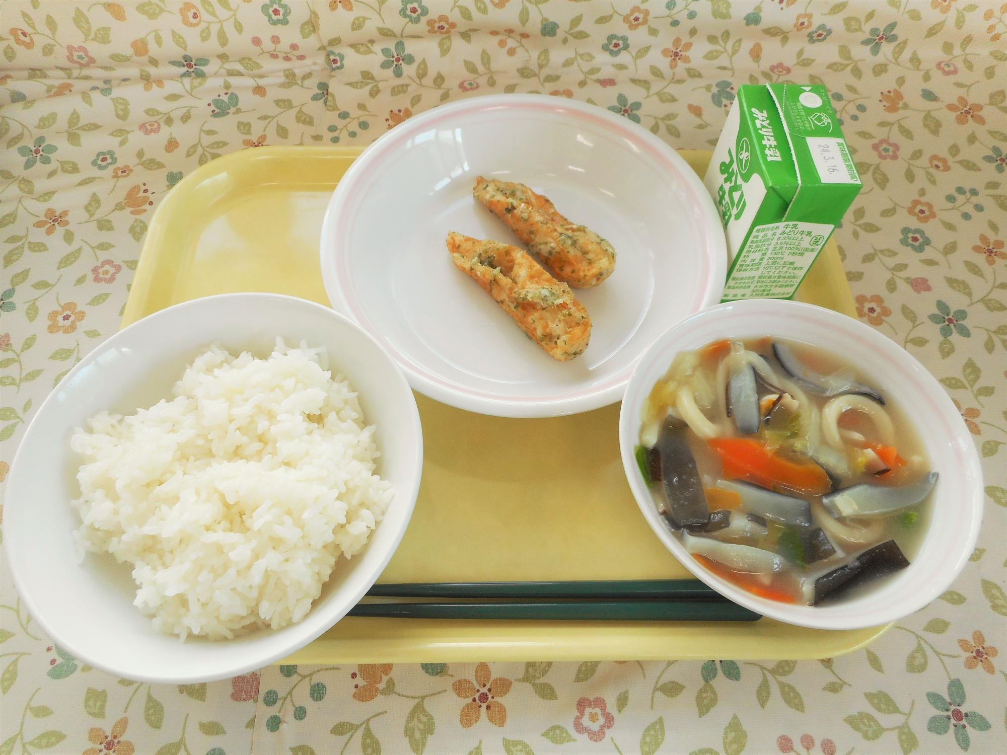 2024年3月7日の給食写真