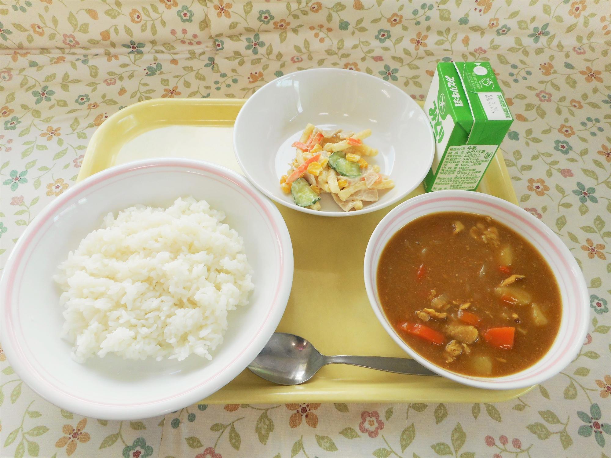 2024年3月18日の給食写真