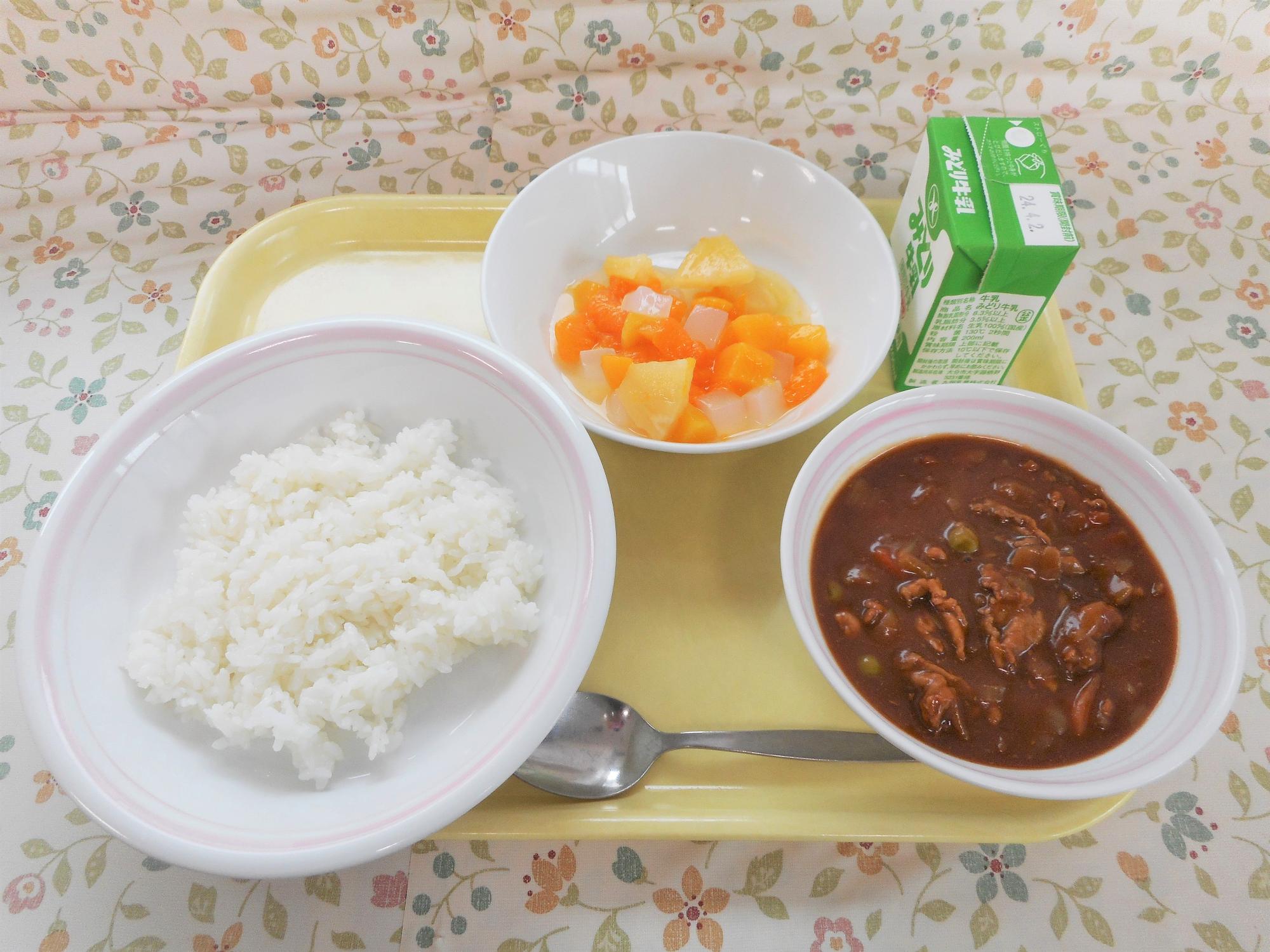 2024年3月25日の給食写真
