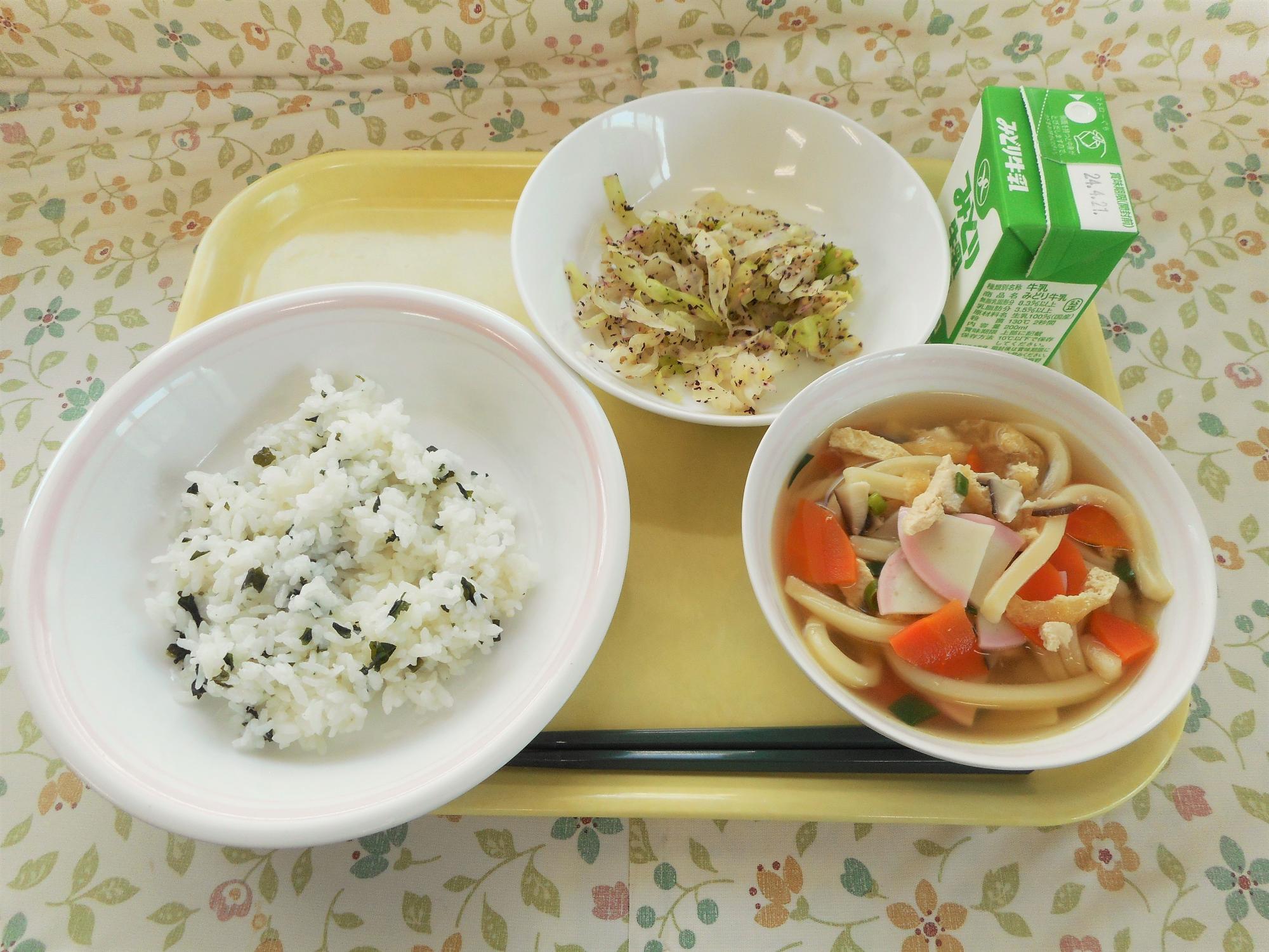 2024年4月12日の給食写真