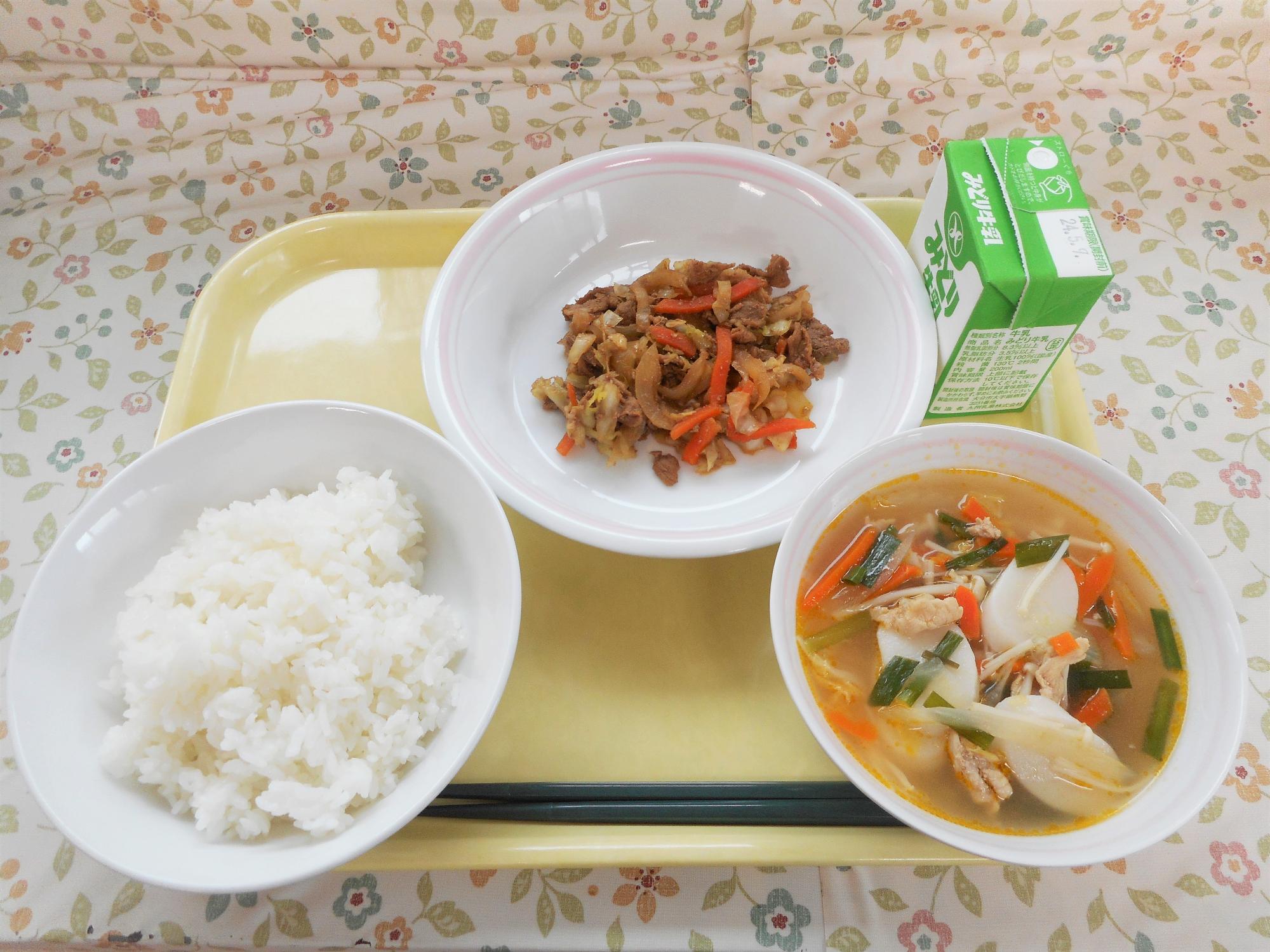 2024年4月30日の給食写真