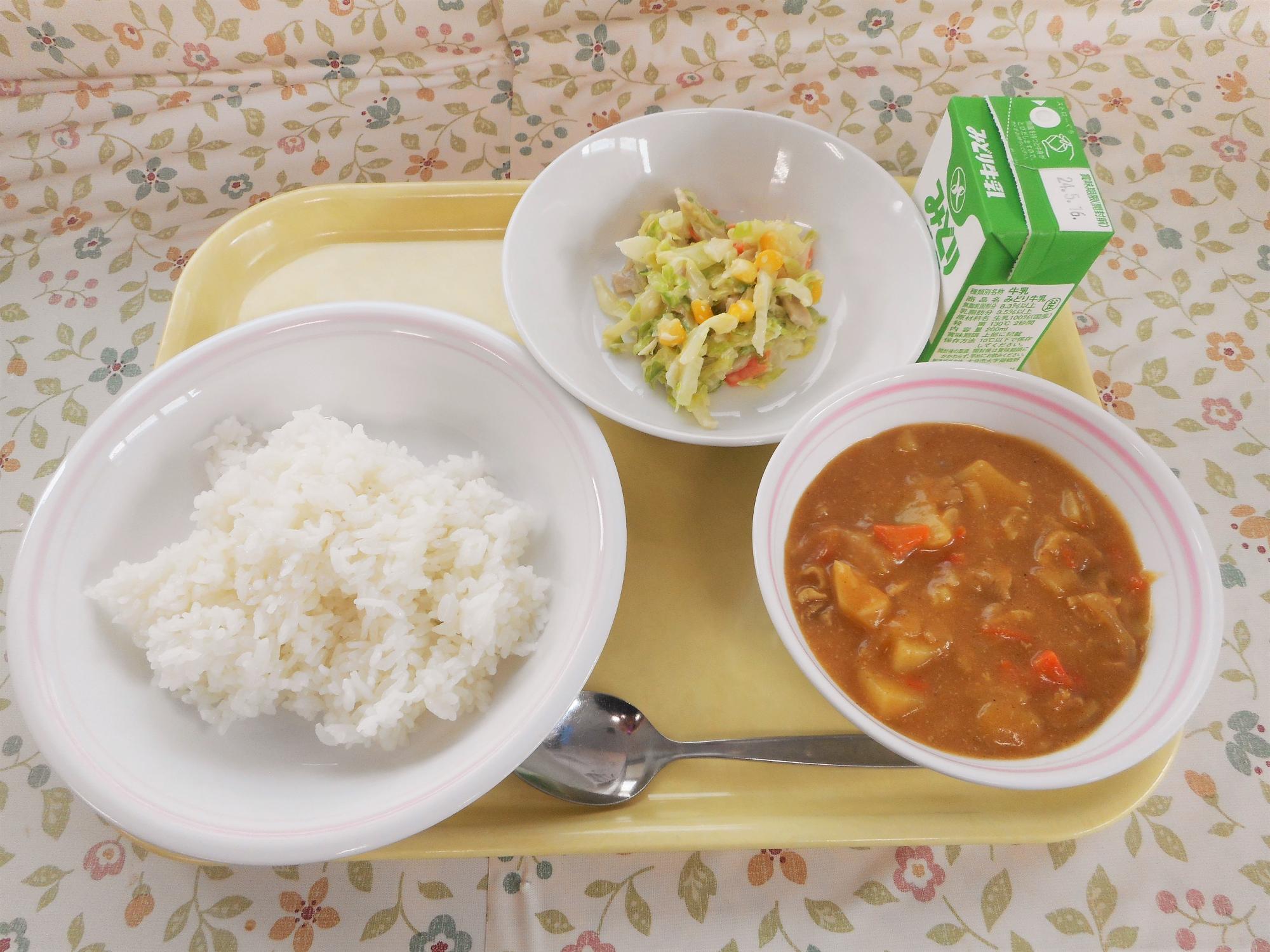 2024年5月7日の給食写真