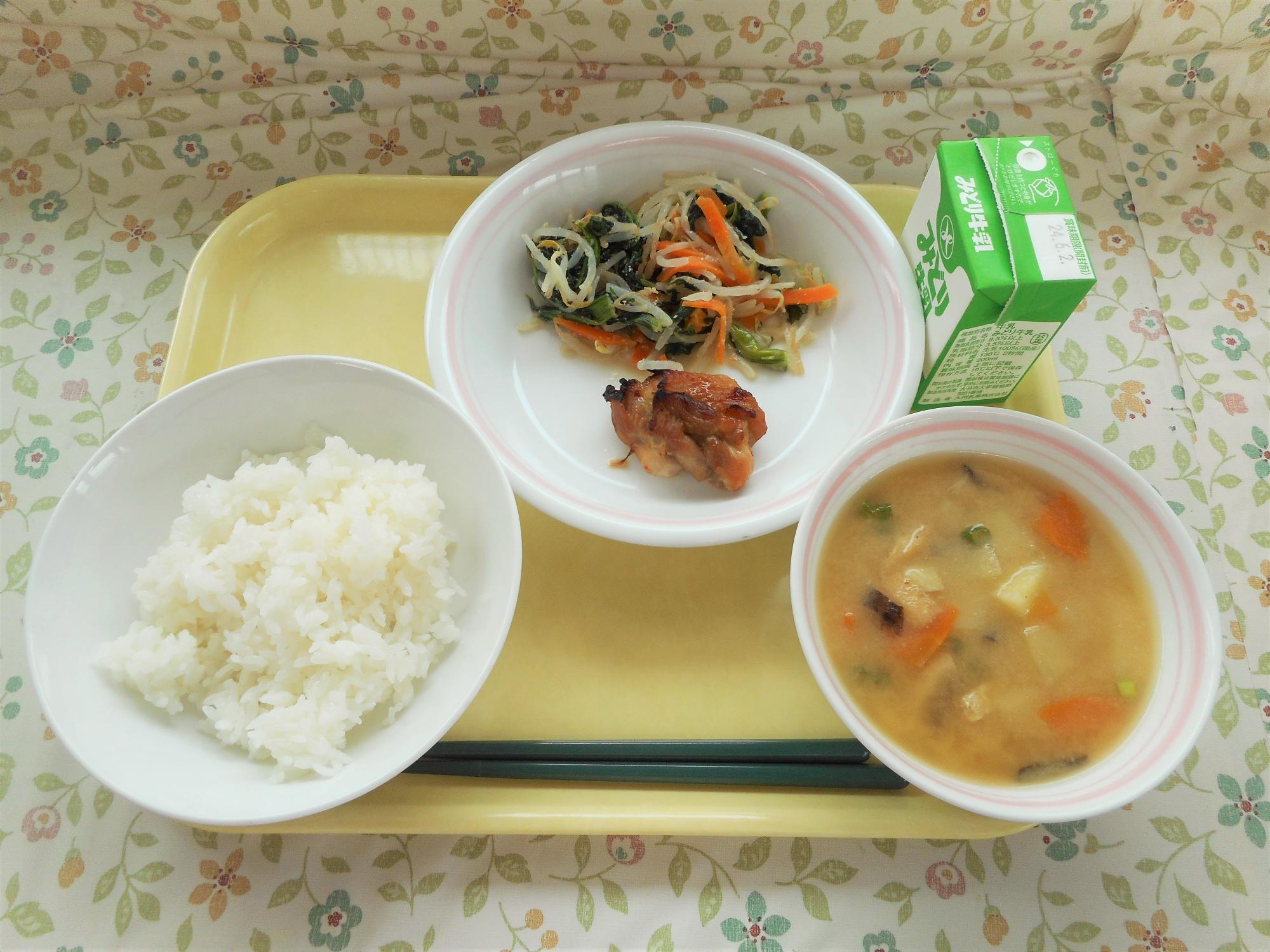 2024年5月24日の給食写真
