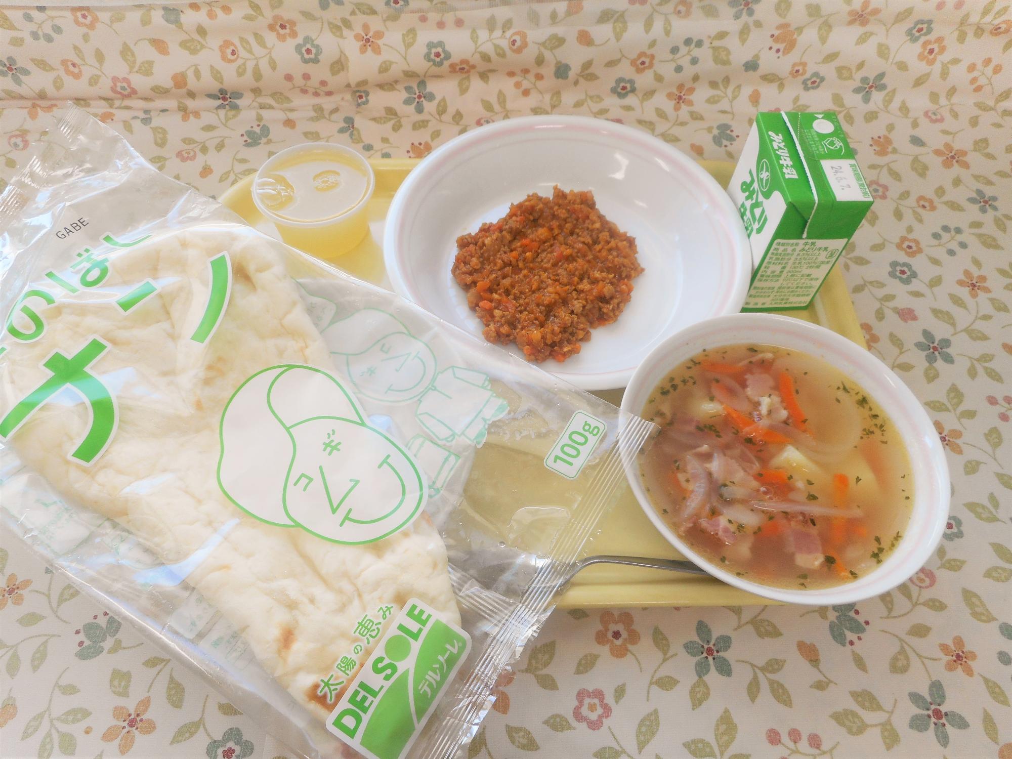 2024年5月29日の給食写真