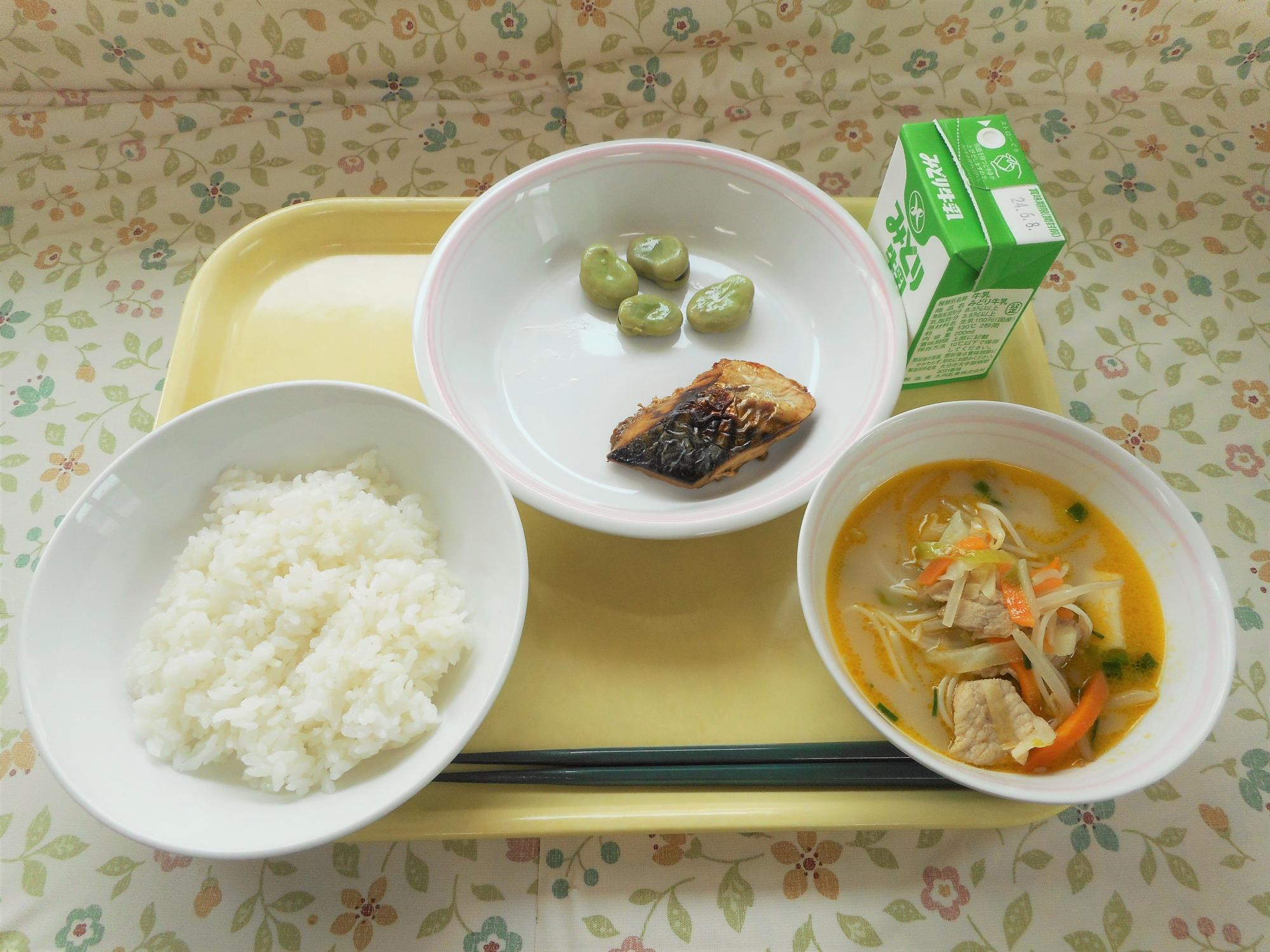 2024年5月30日の給食写真