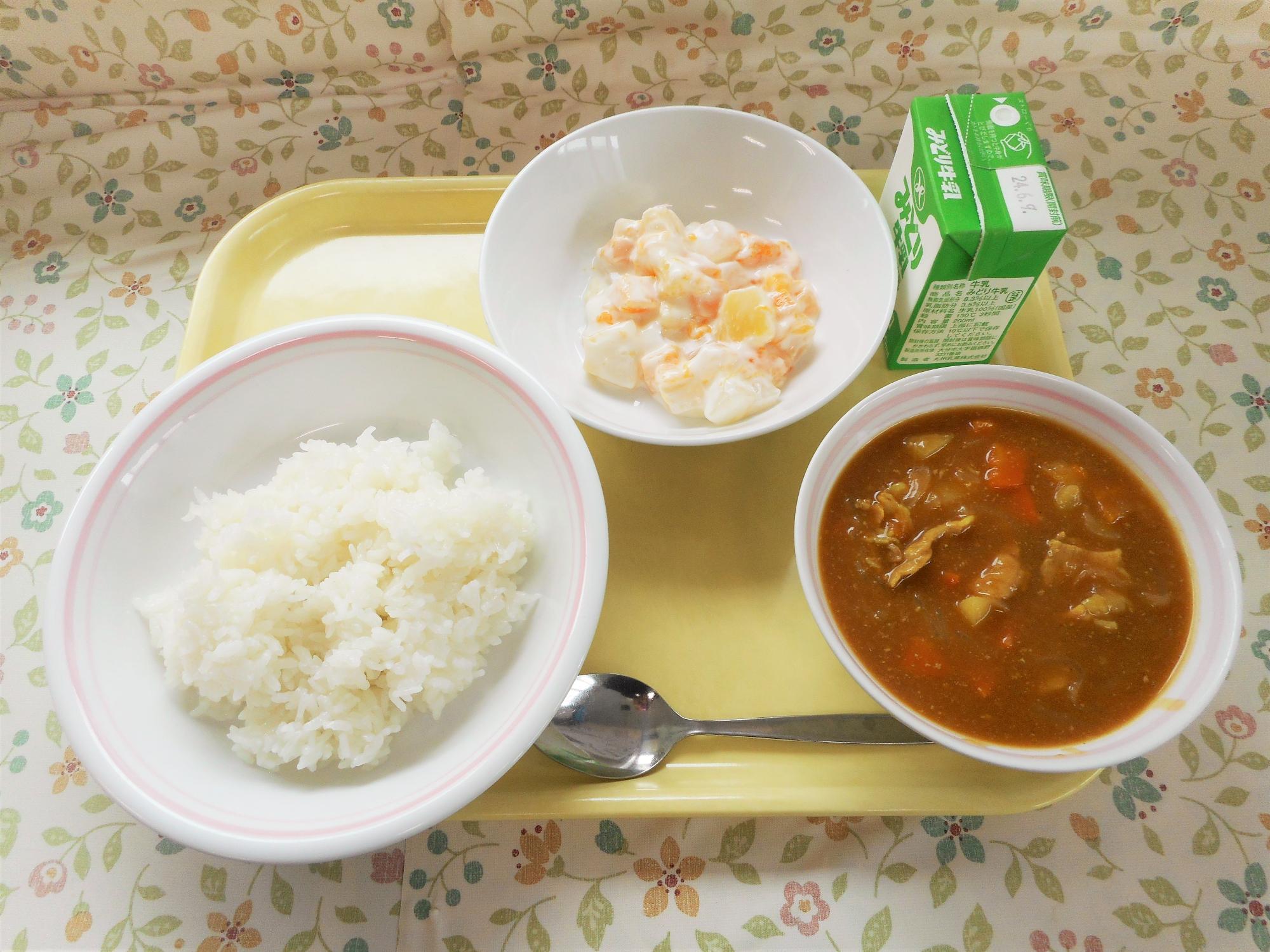 2024年5月31日の給食写真