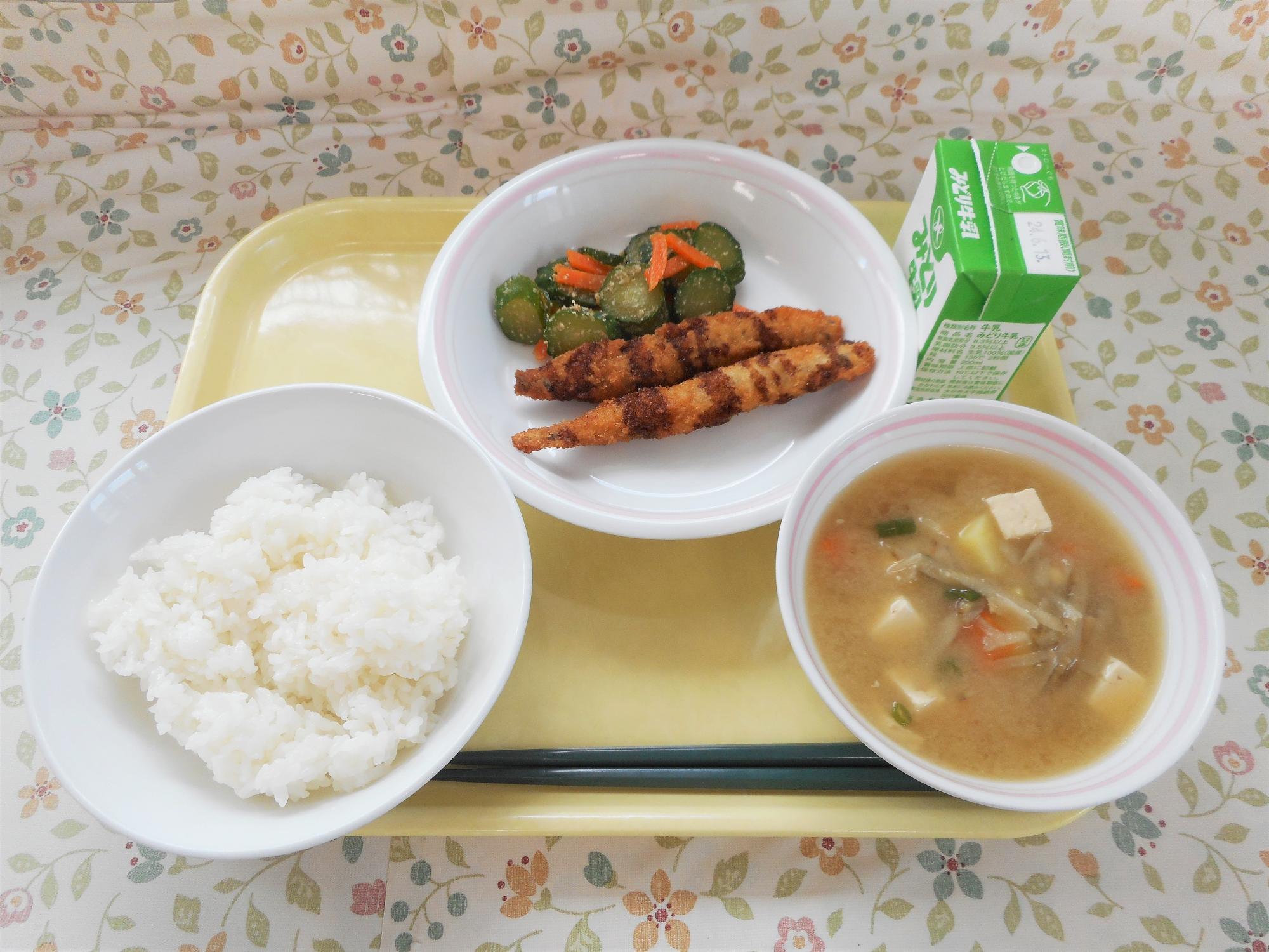 2024年6月4日の給食写真