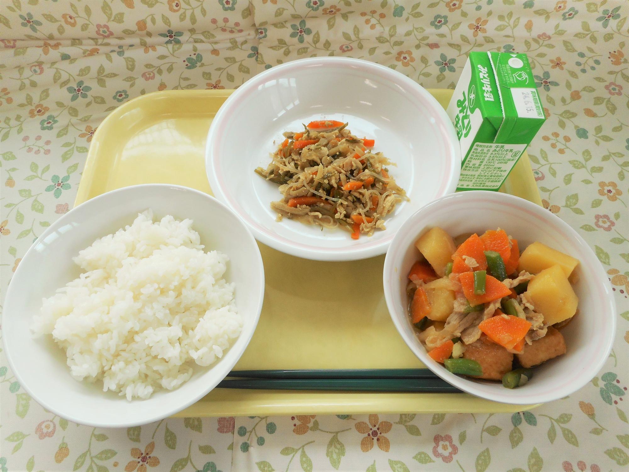 2024年6月6日の給食写真